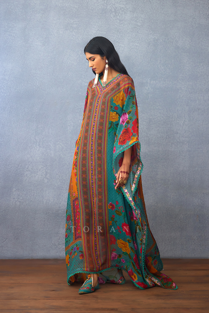 Dil Rang Aziya Kaftan