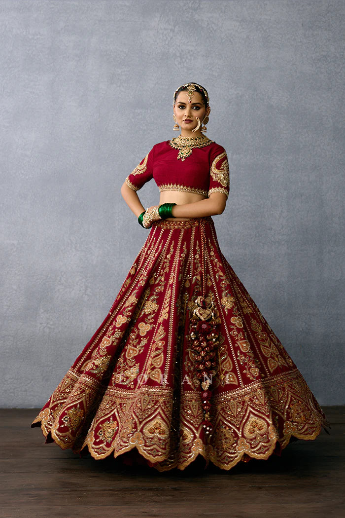 Shamse Malka Lehenga Set