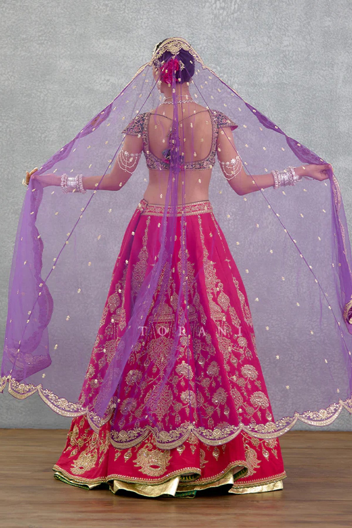 Gul-Rang Malika Lehenga Set