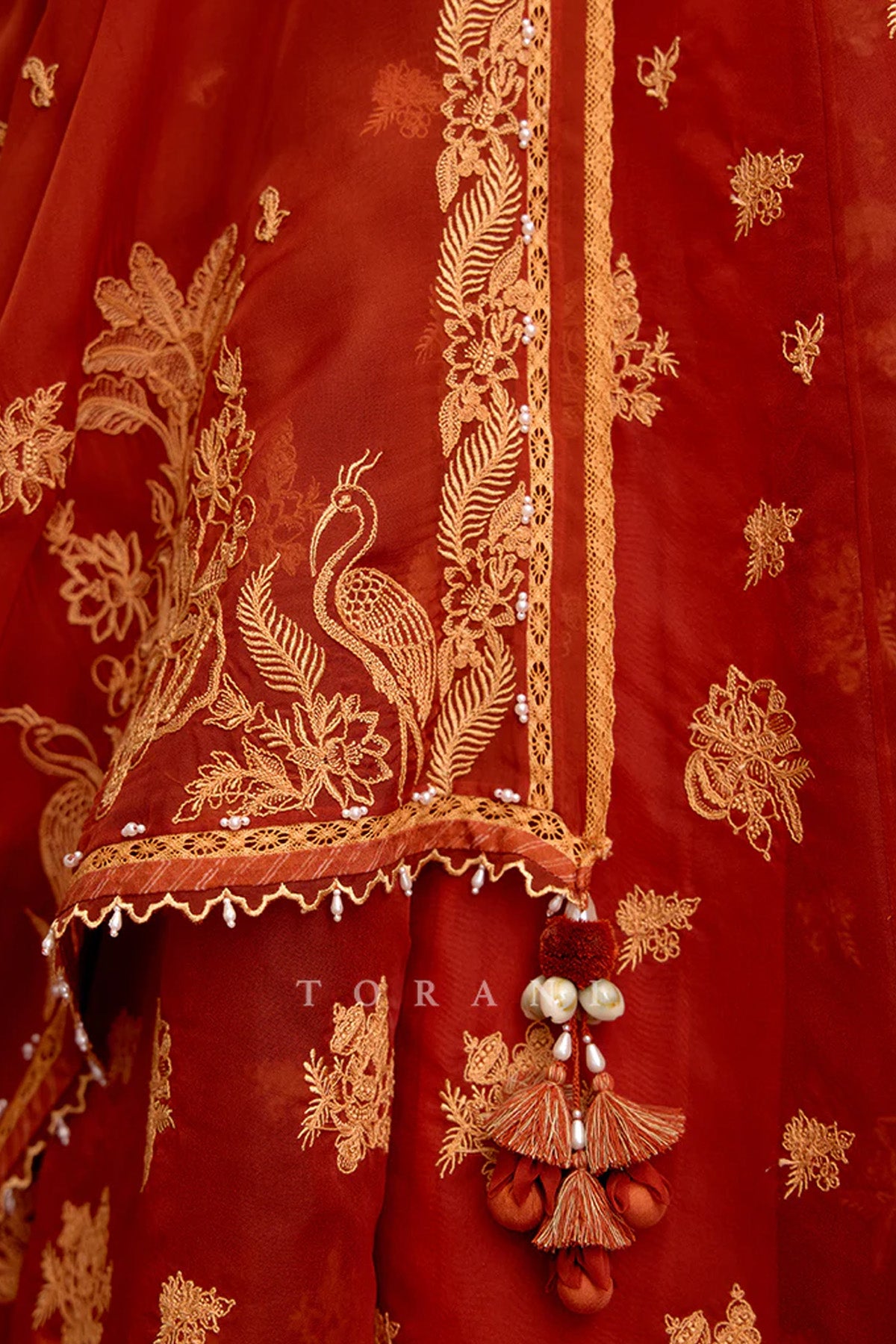 Kunkumi Avani Lehenga Set