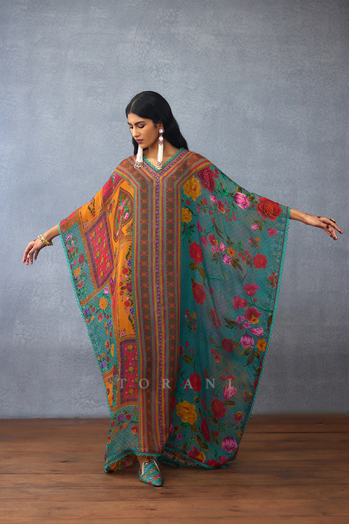 Dil Rang Aziya Kaftan