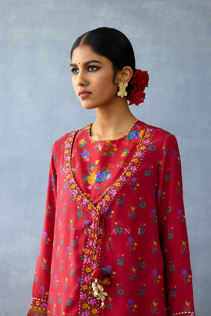 Dil Surkh Aaliyah Kurta Set