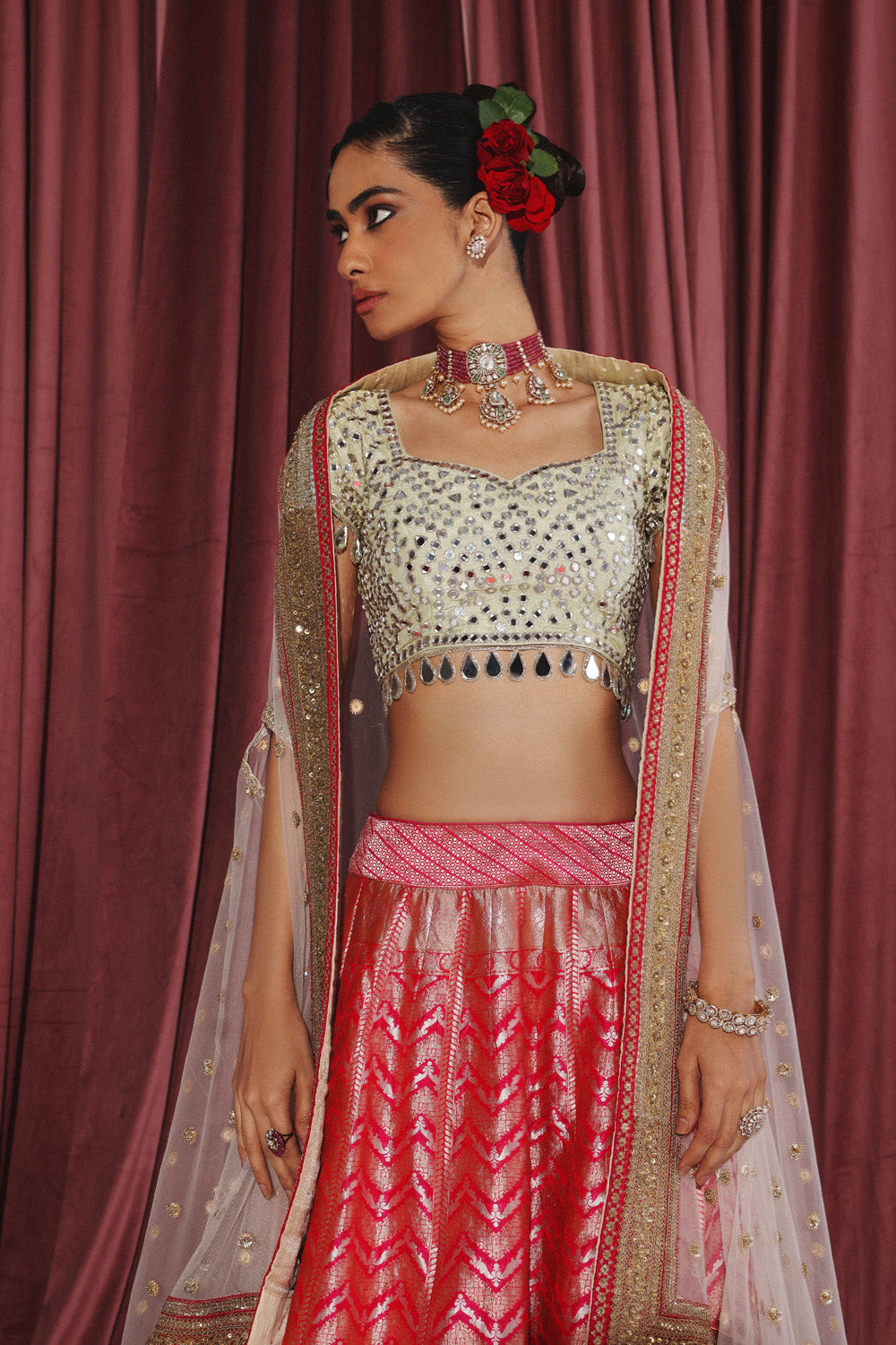 Banarasi Brocade Lehenga Set
