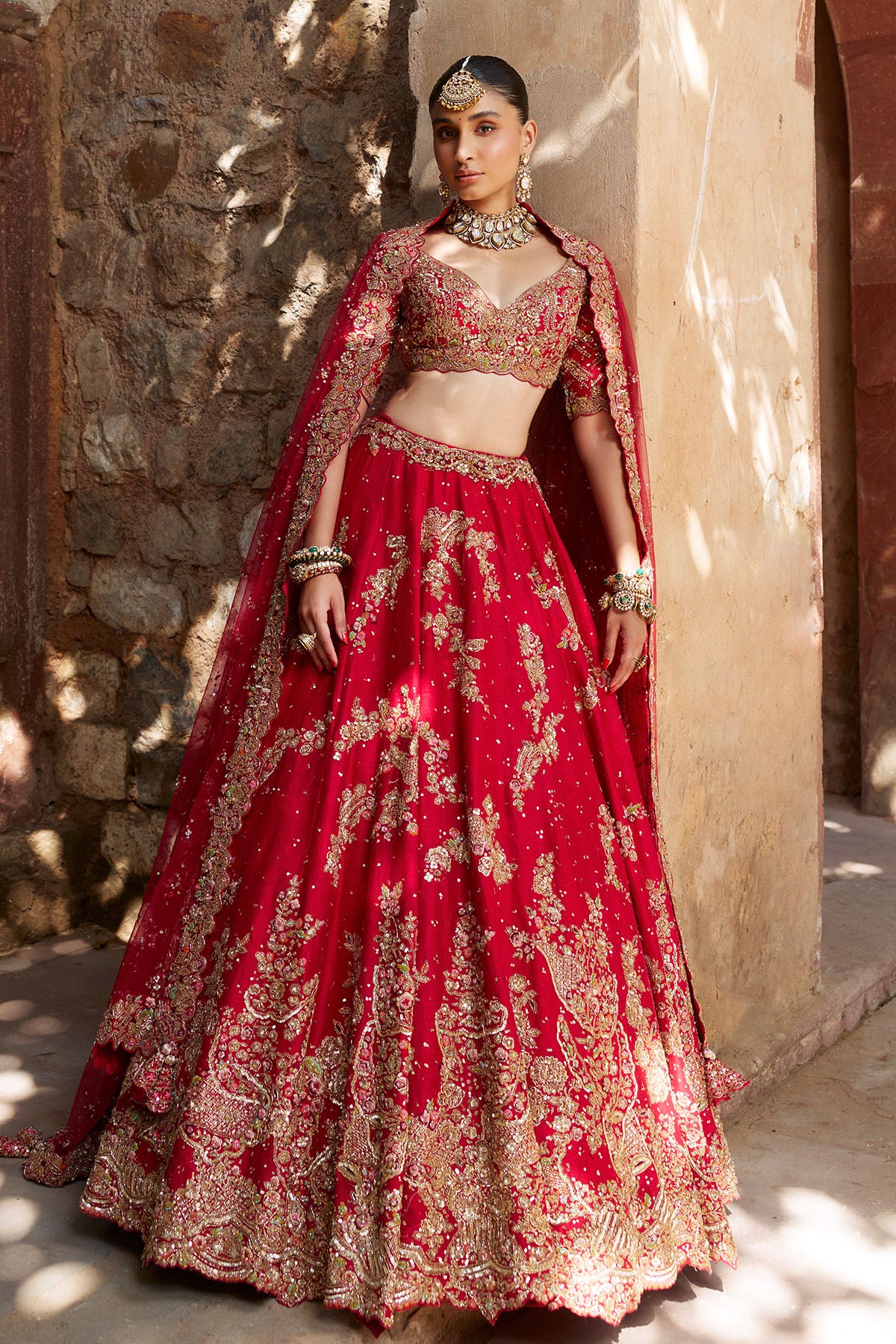 "Atreyi" Bridal Lehenga