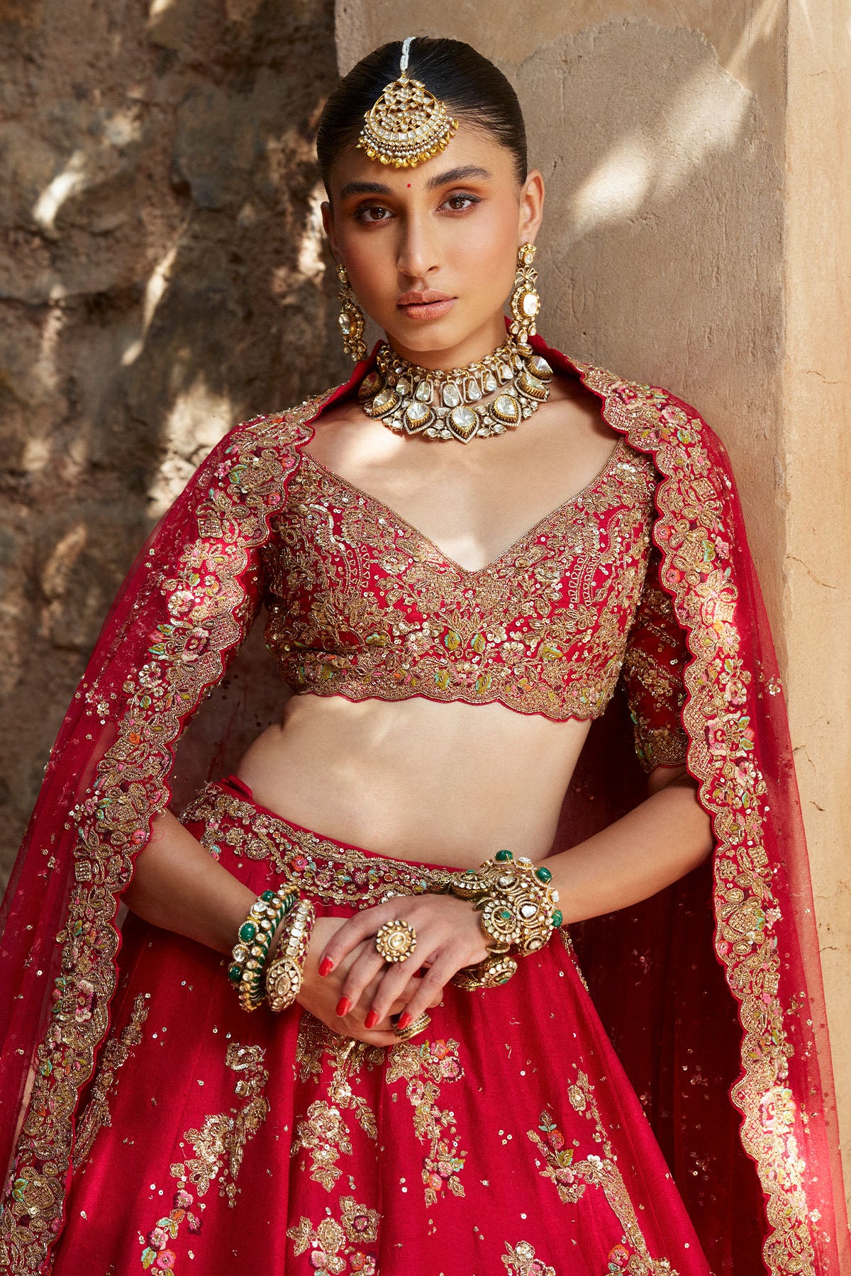 "Atreyi" Bridal Lehenga