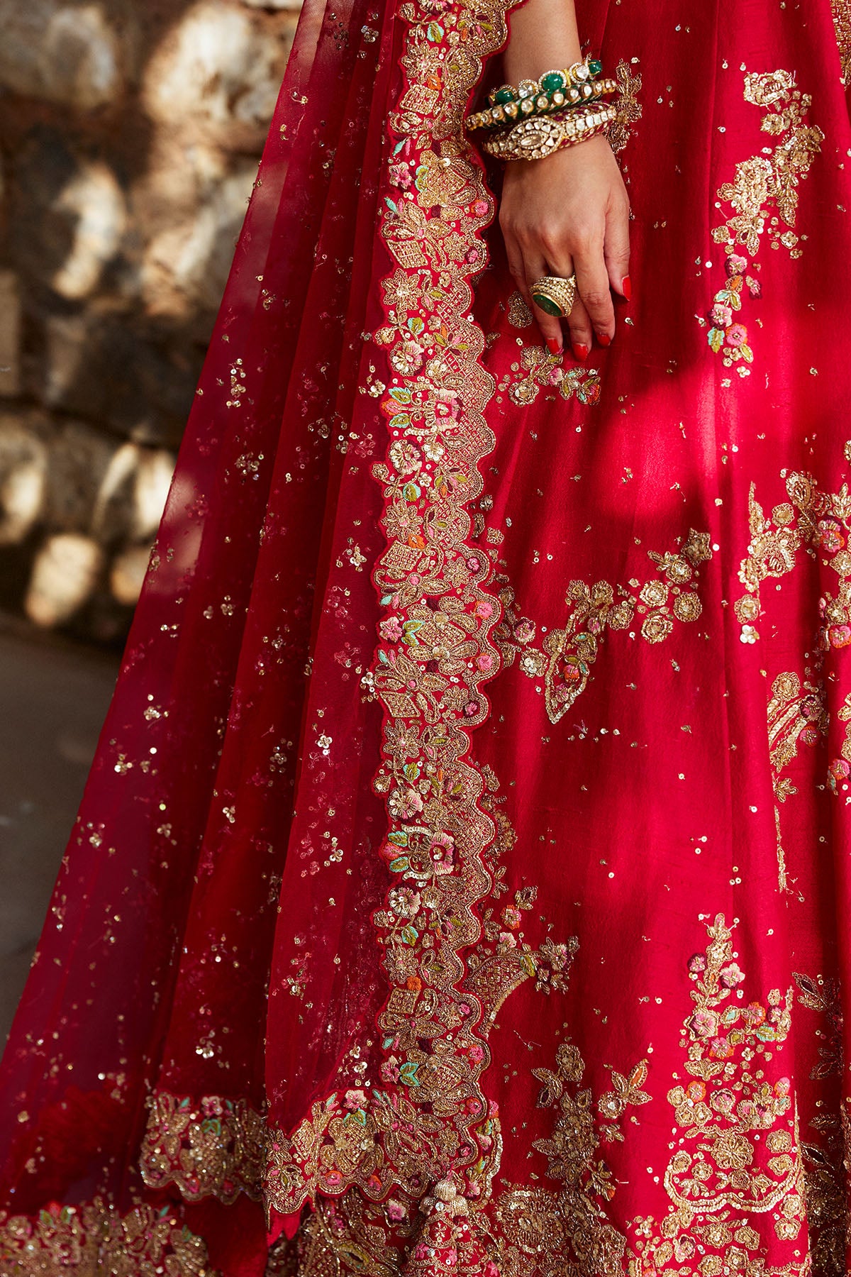 "Atreyi" Bridal Lehenga