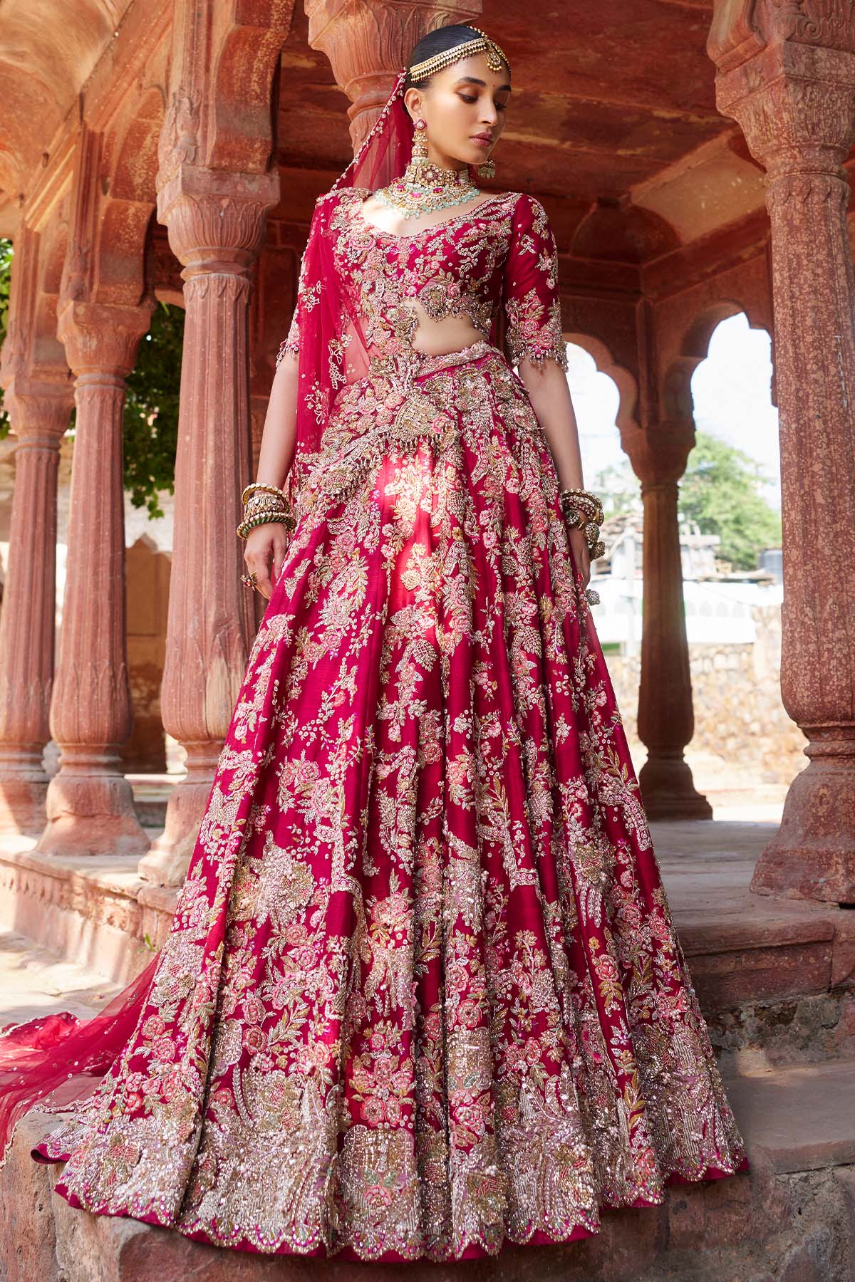 "Indraja" Bridal Lehenga