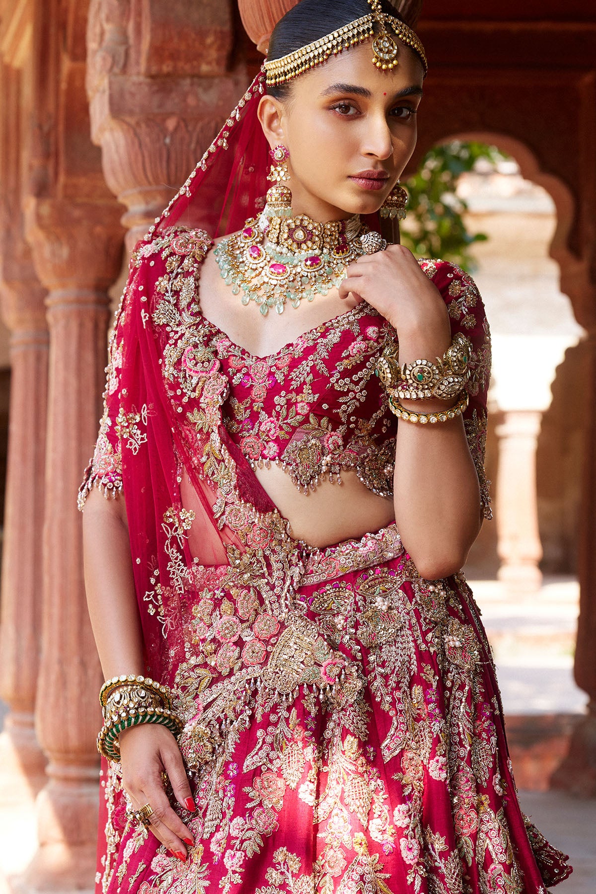 "Indraja" Bridal Lehenga