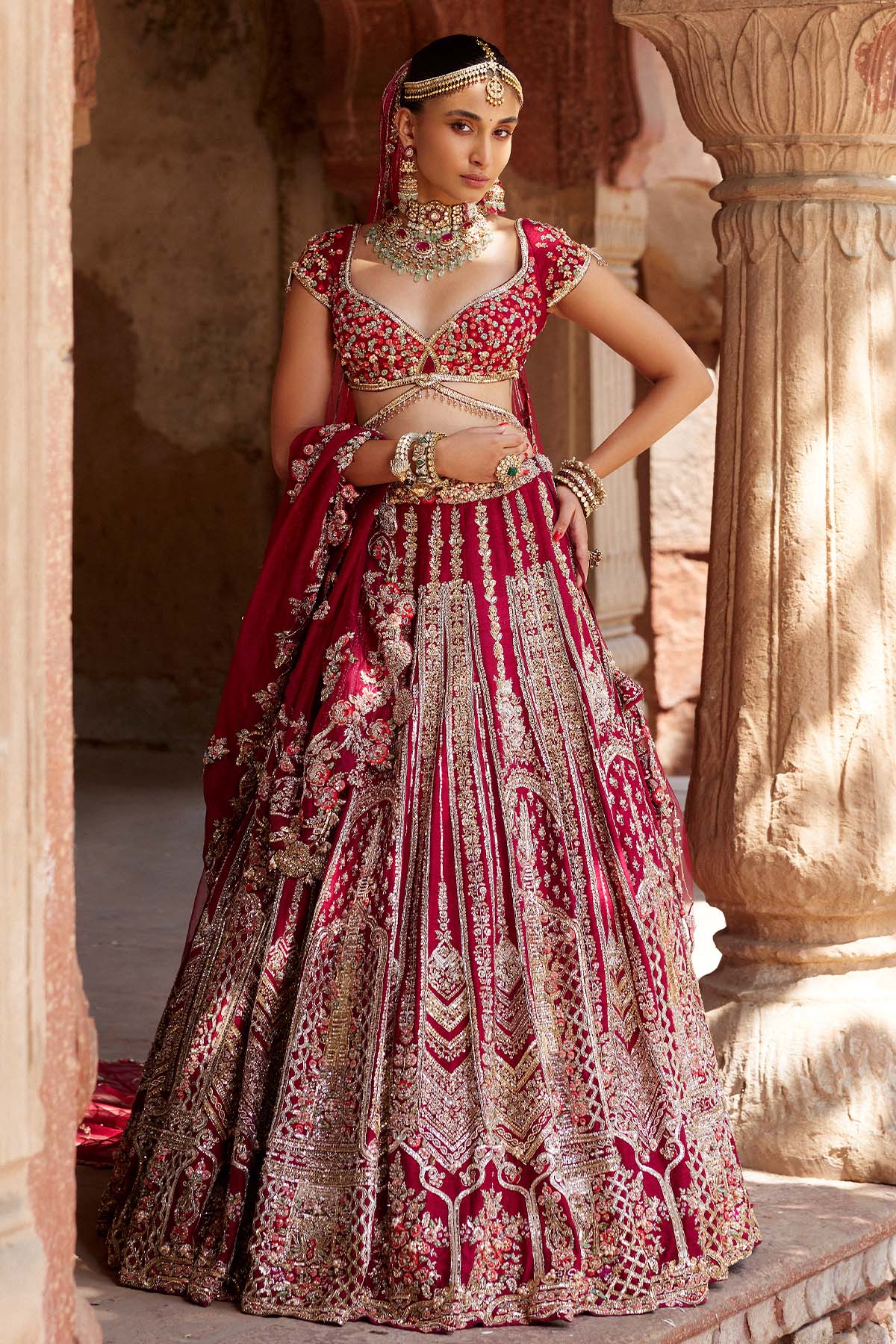 "Urvi" Bridal Lehenga