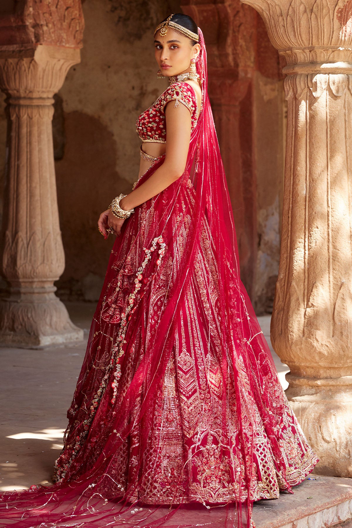 "Urvi" Bridal Lehenga