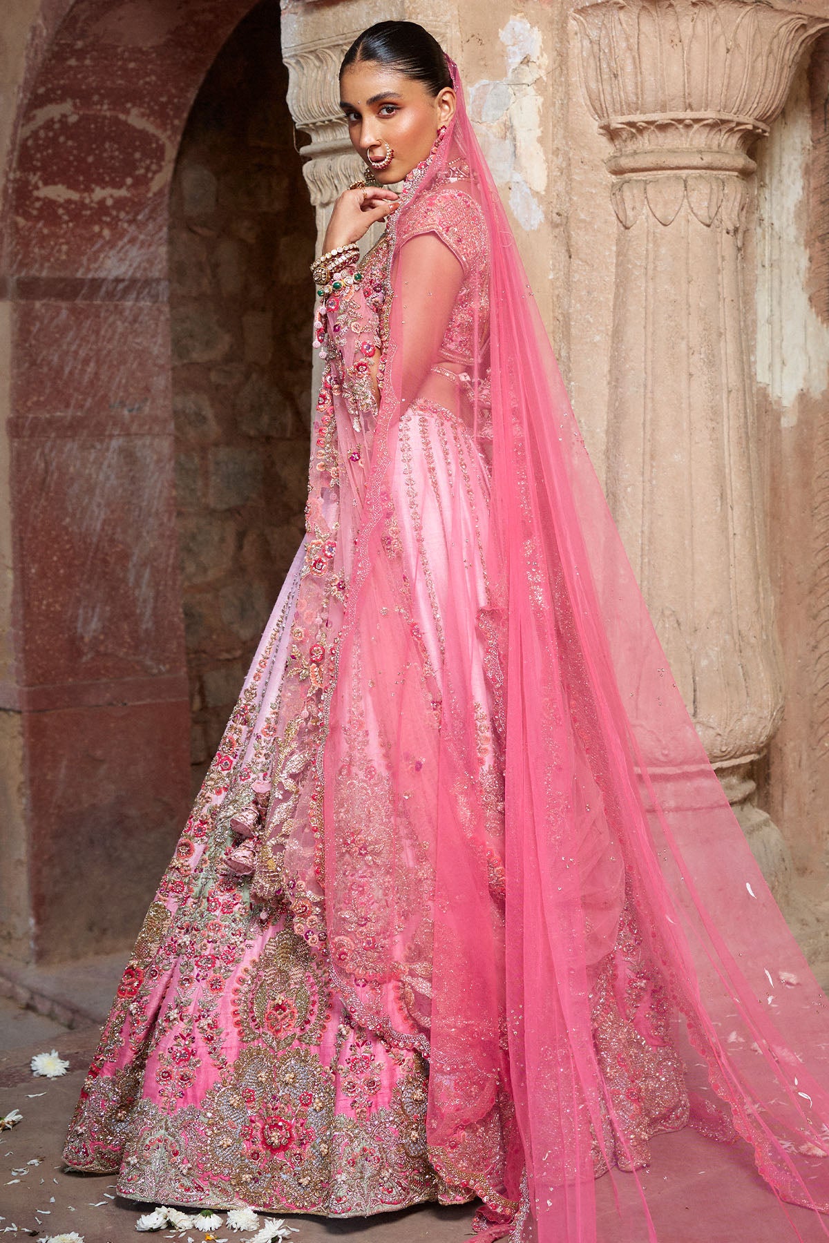 "Chaarvi" Bridal Lehenga