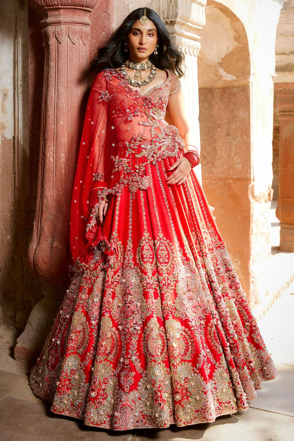 "Avasa" Bridal Lehenga