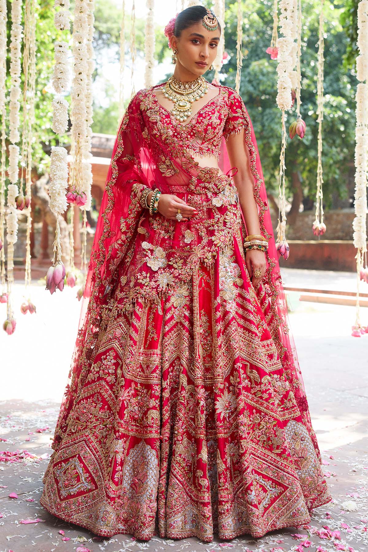 "Asani" Bridal Lehenga