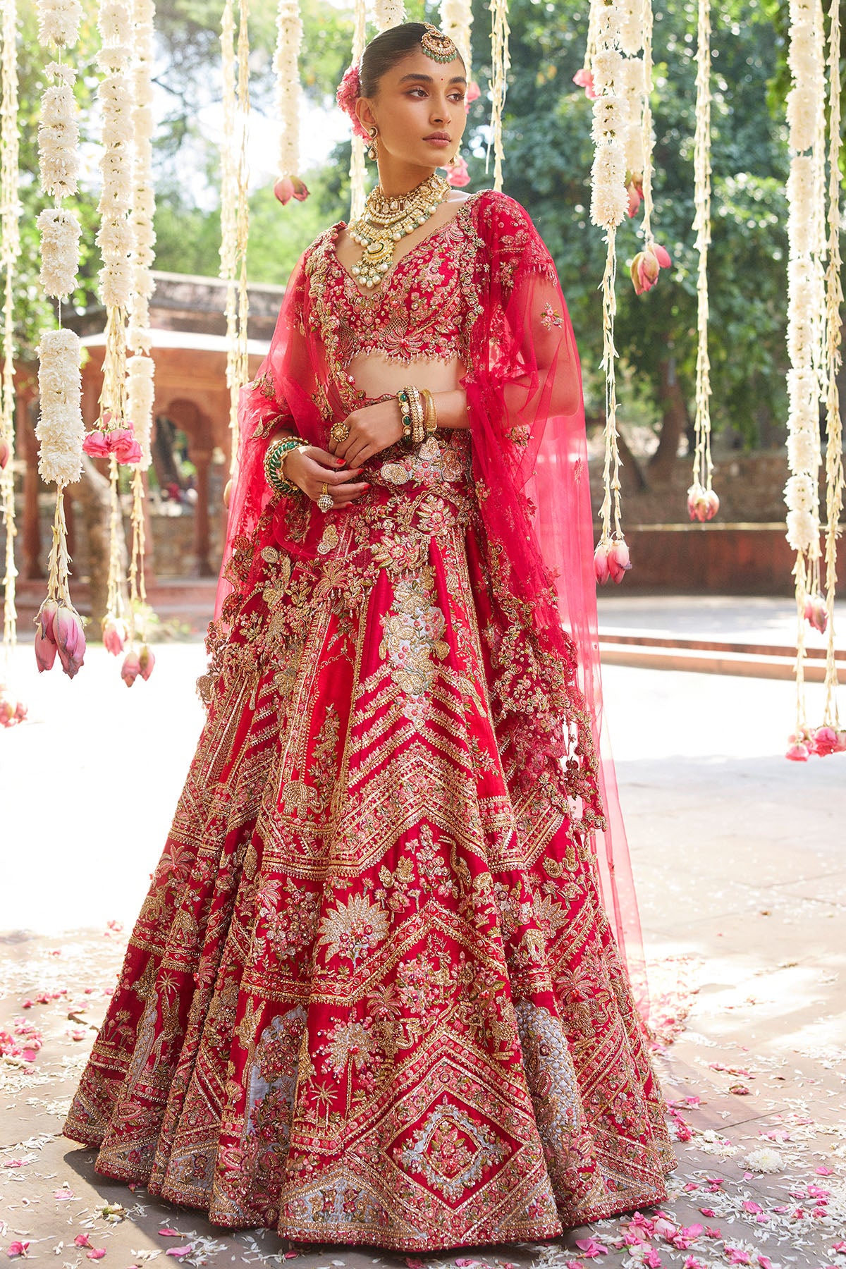 "Asani" Bridal Lehenga