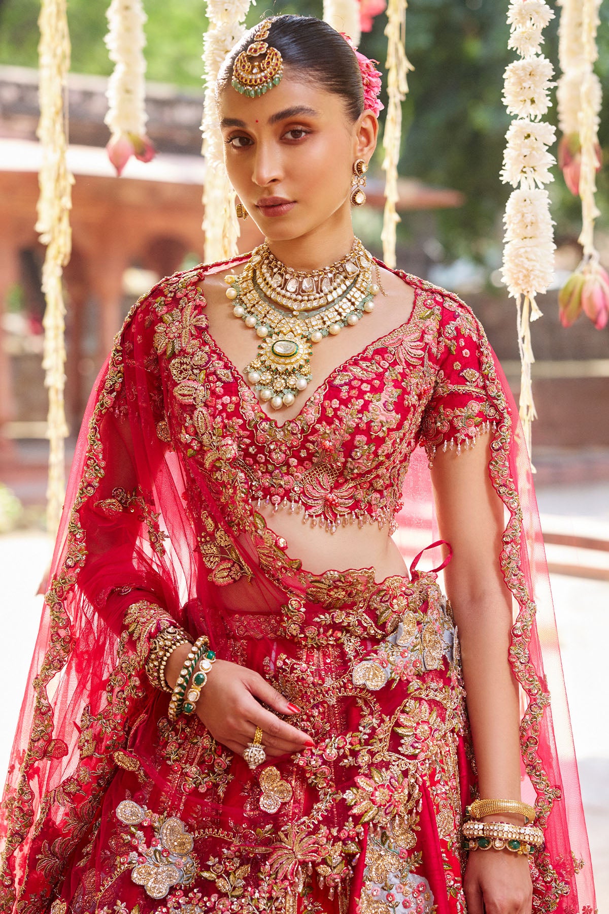 "Asani" Bridal Lehenga