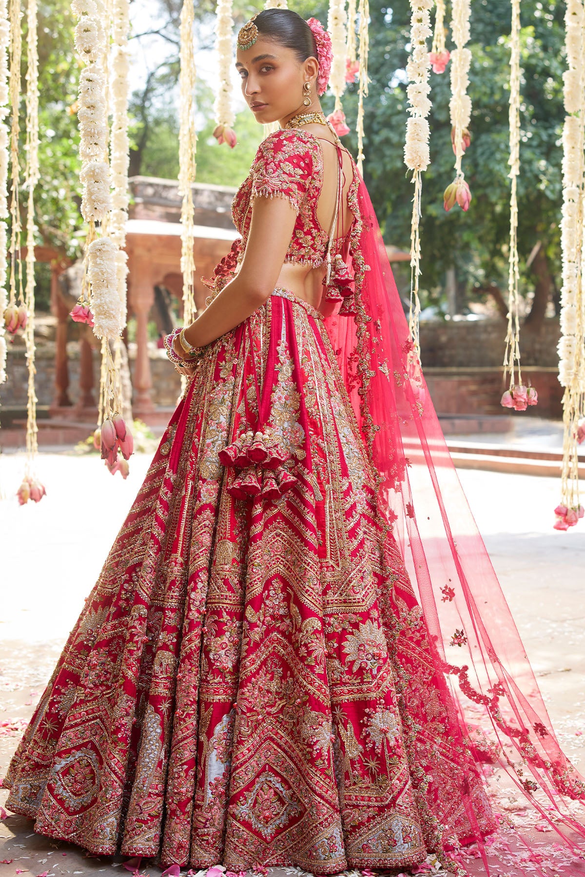 "Asani" Bridal Lehenga