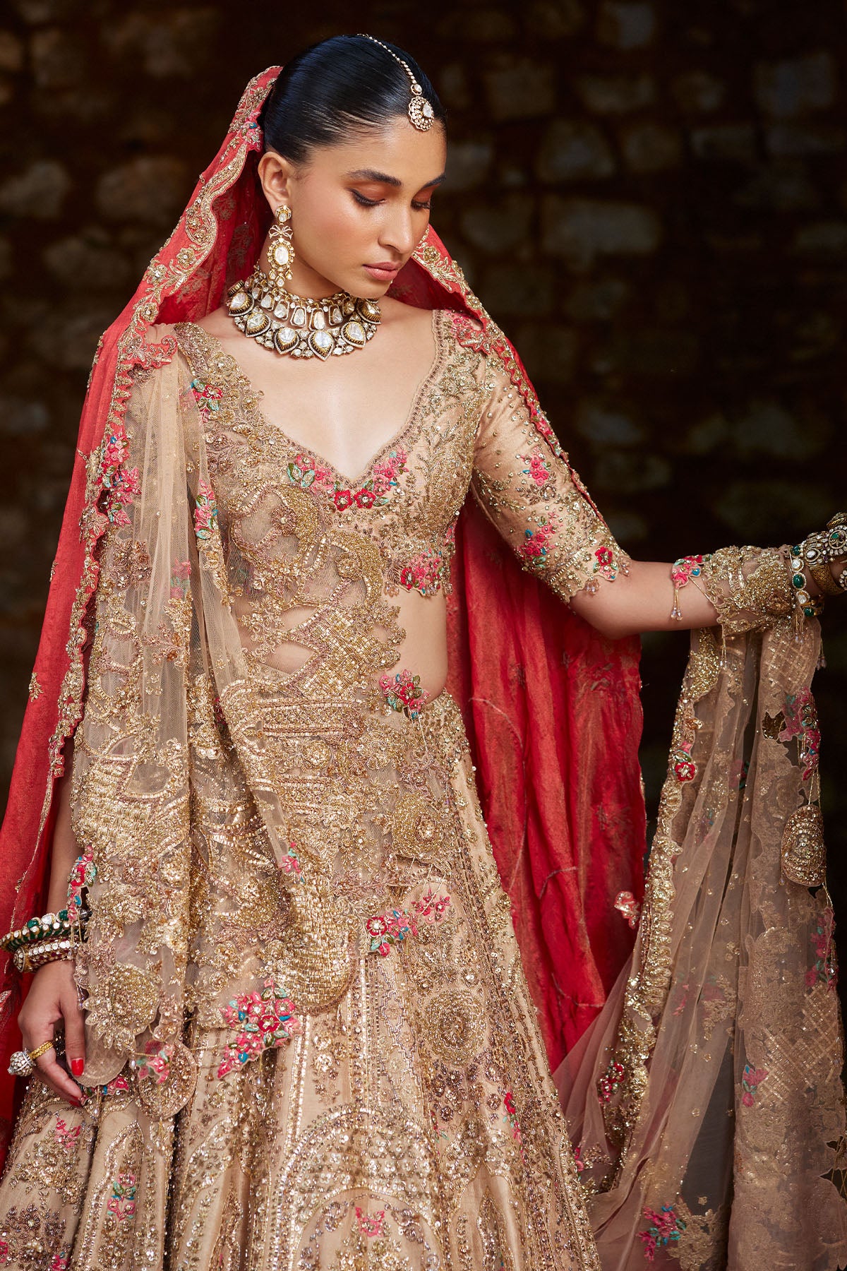 "Anviksha" Bridal Lehenga