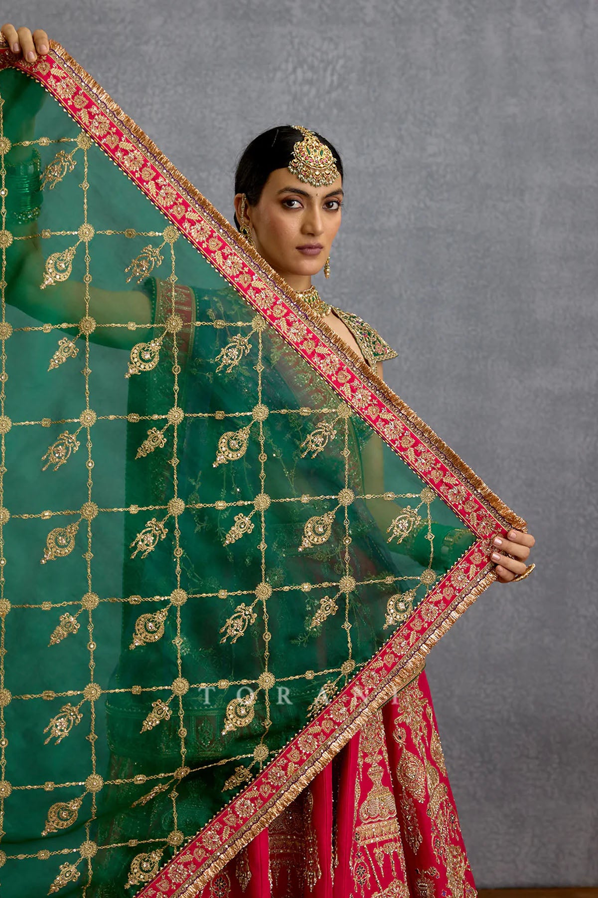 Gul-Rang Malika Lehenga Set