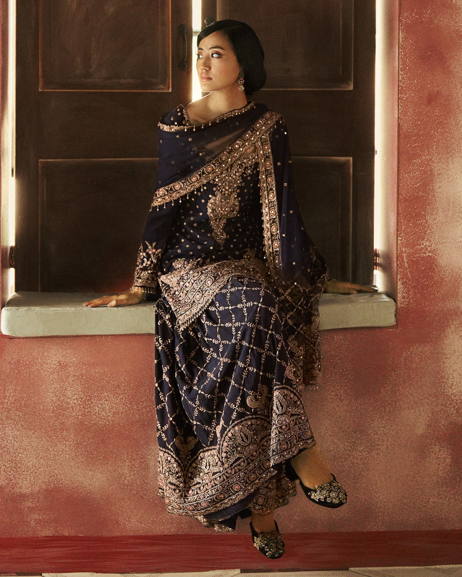 Mirelda  Kurta, Sharara & Dupatta Set