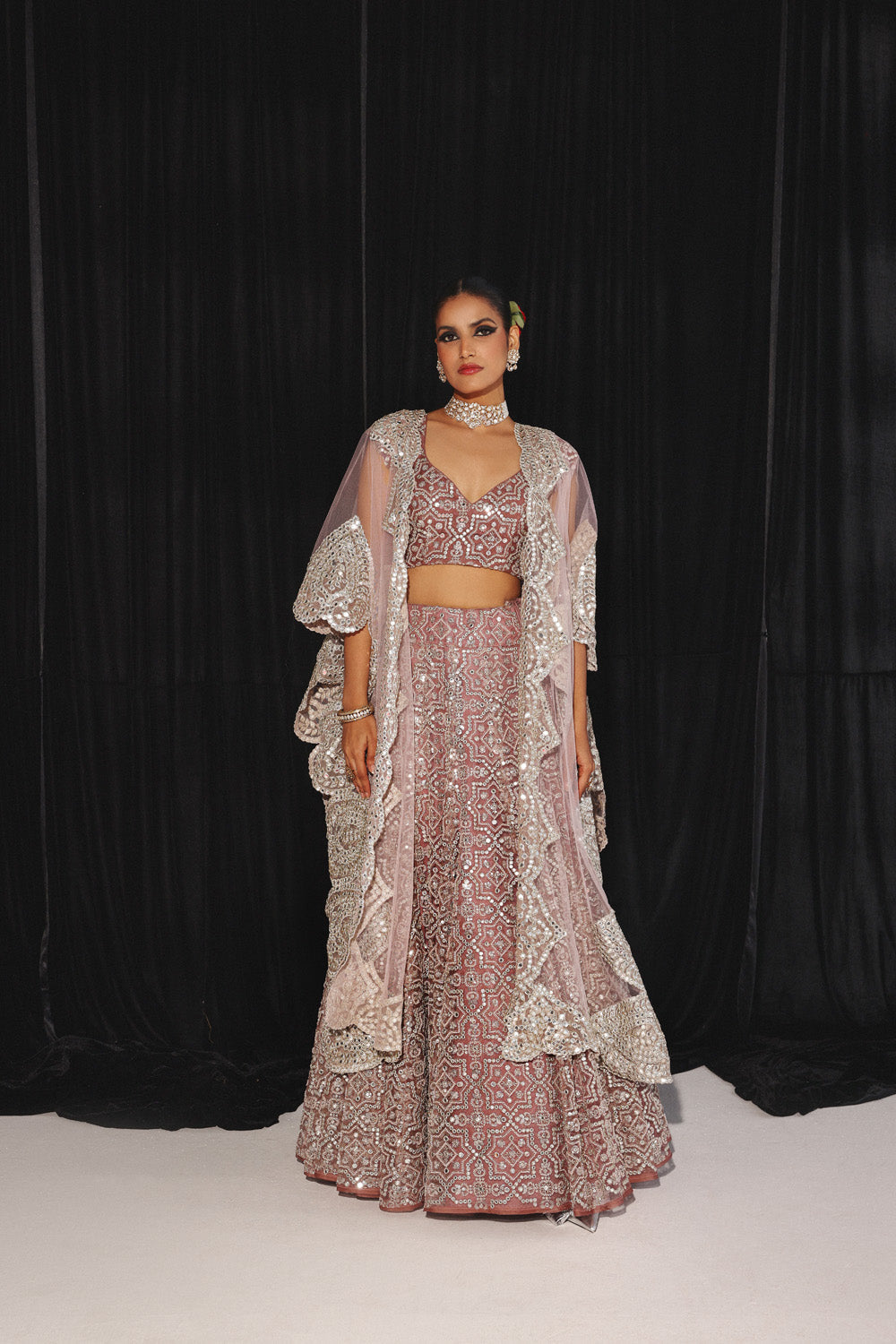 Conical Lehenga Set