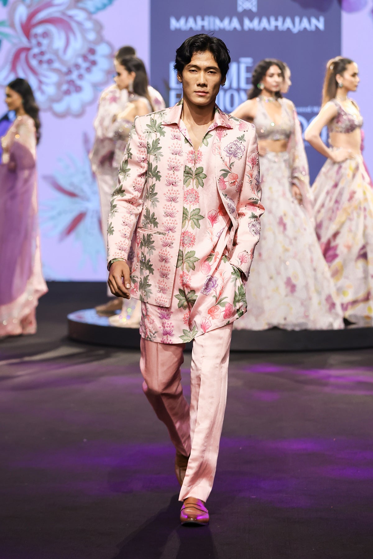 Aariz Quilted Hand Embroidered Blazer