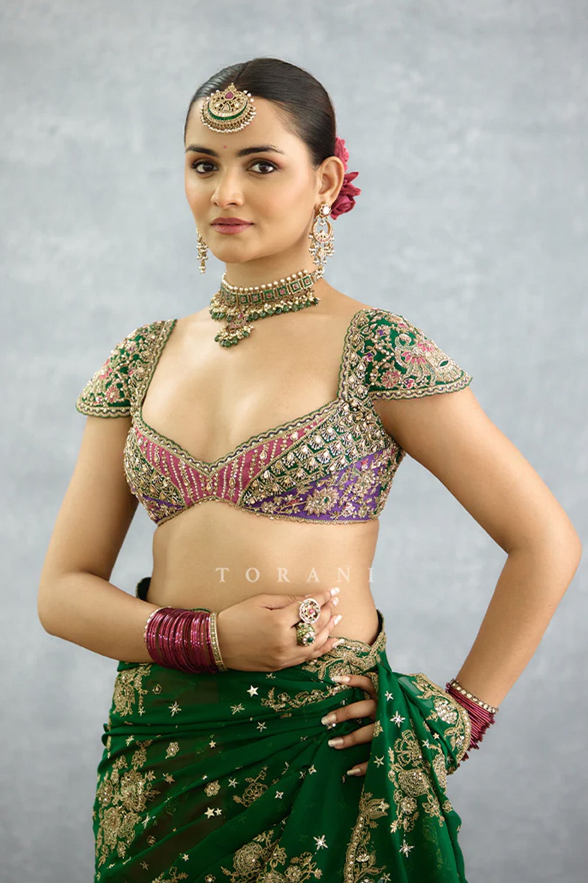 Gul-Rang Aqifa Blouse