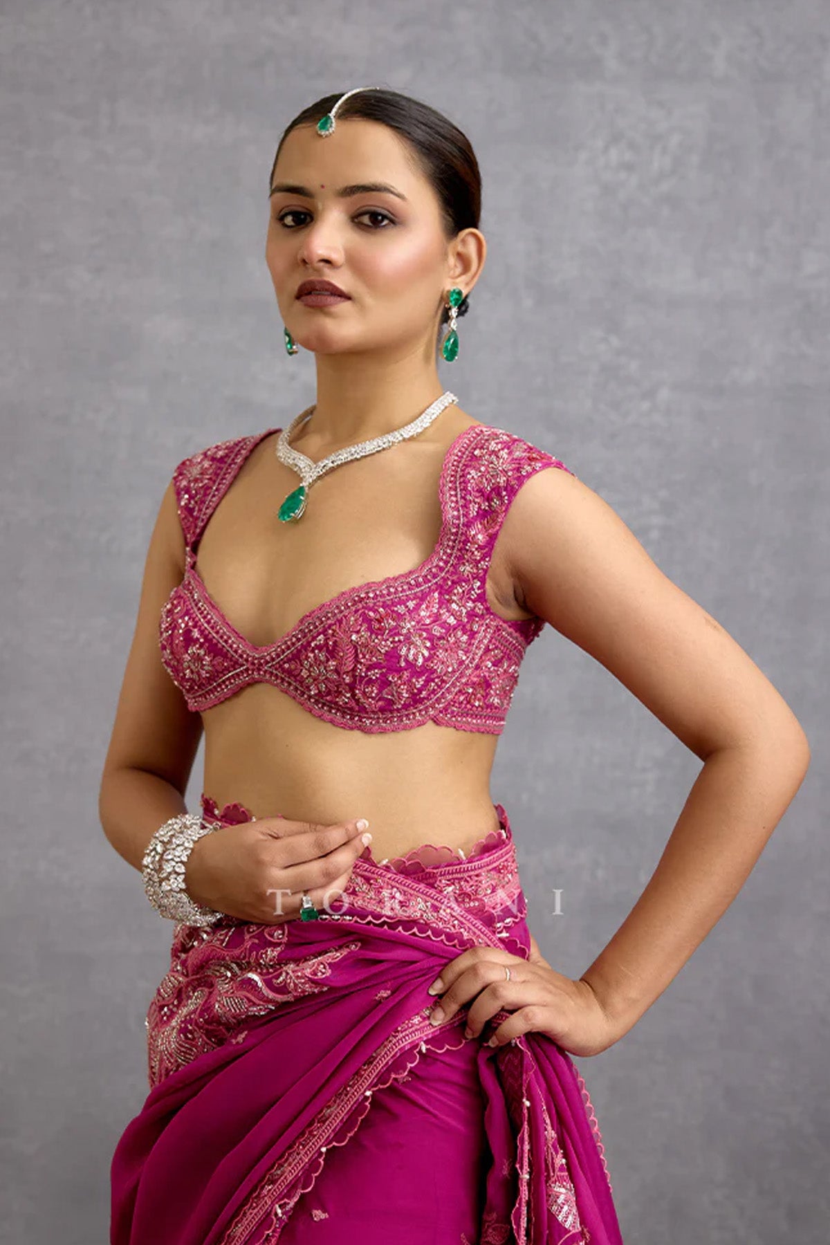 Padmaraga Meera Blouse