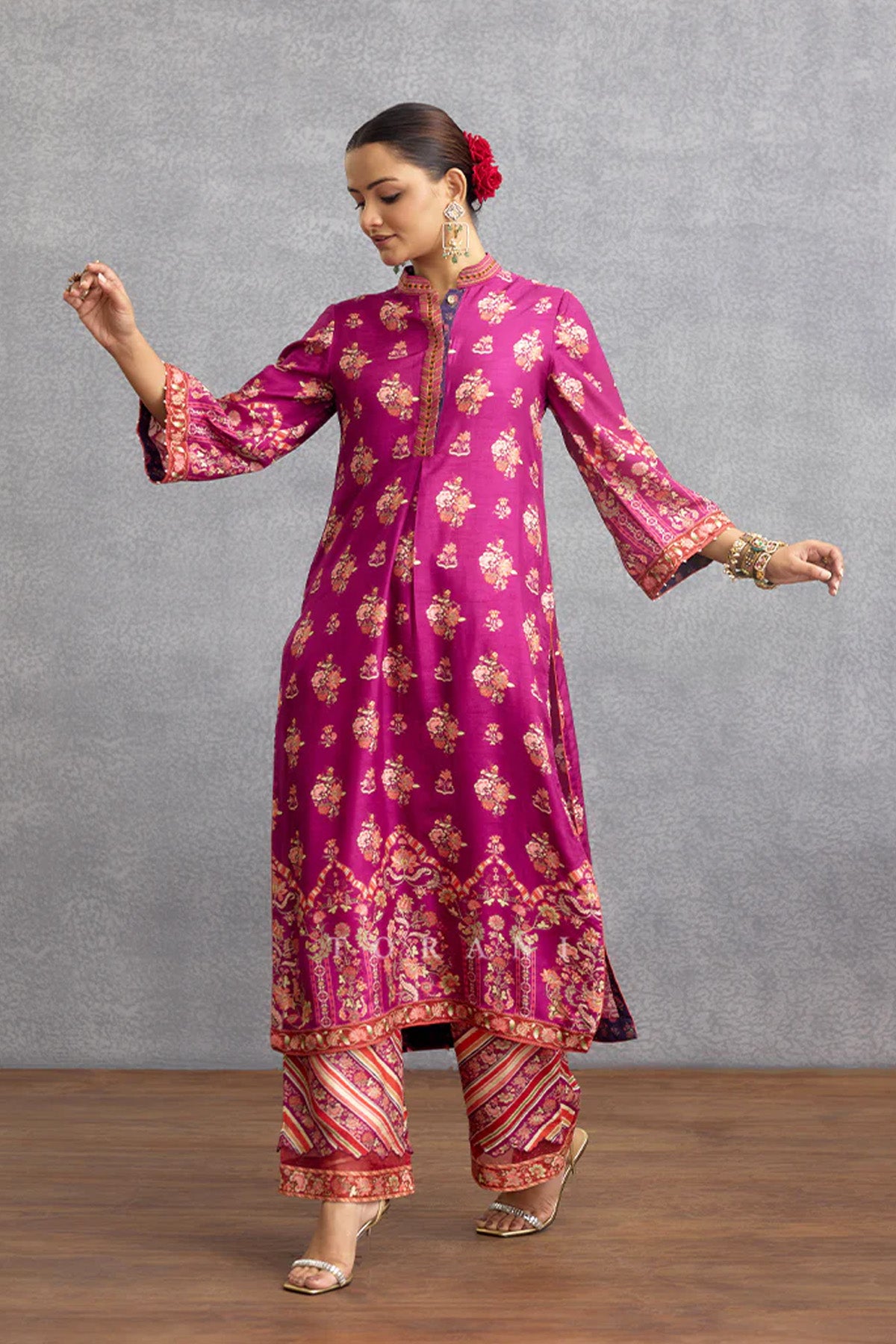 Padmaraga Radhya Co-ord Set