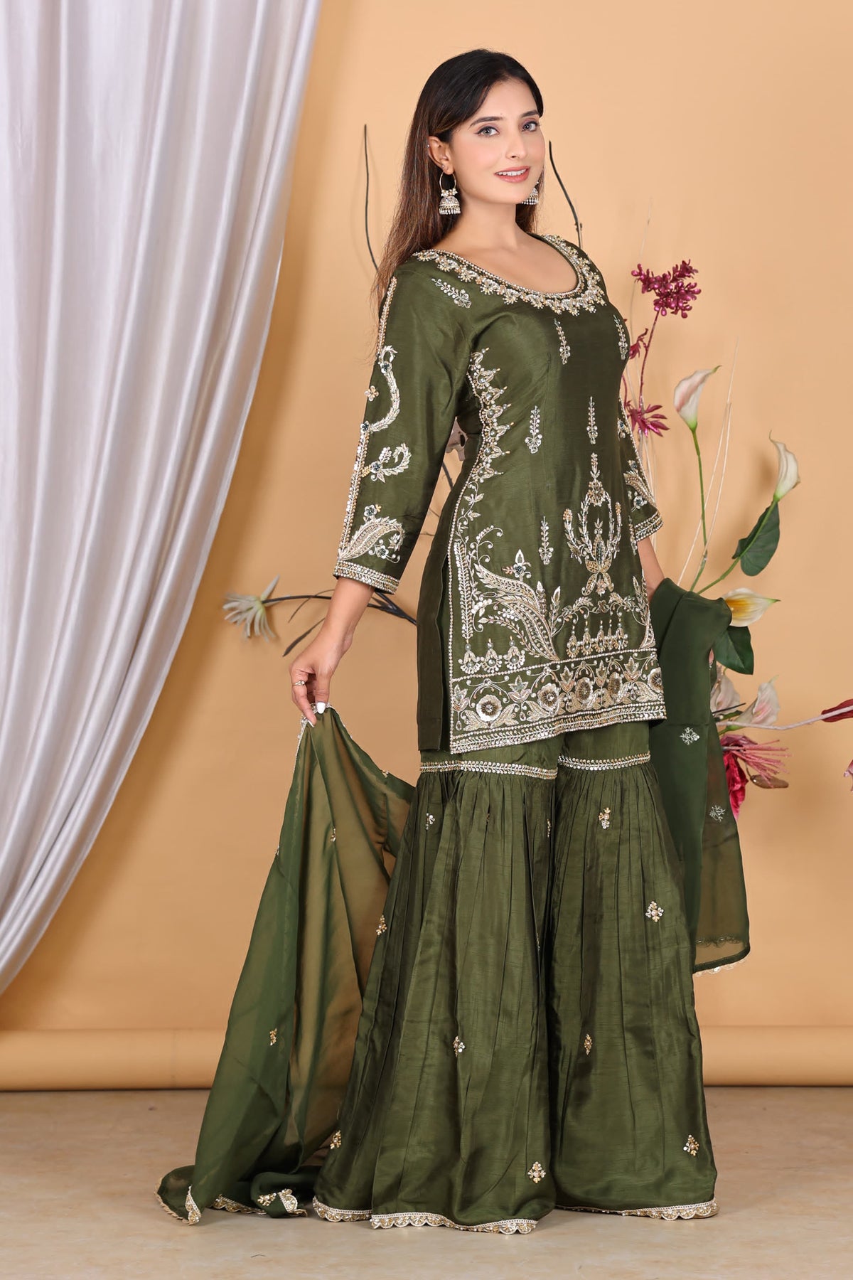Green Suit Set