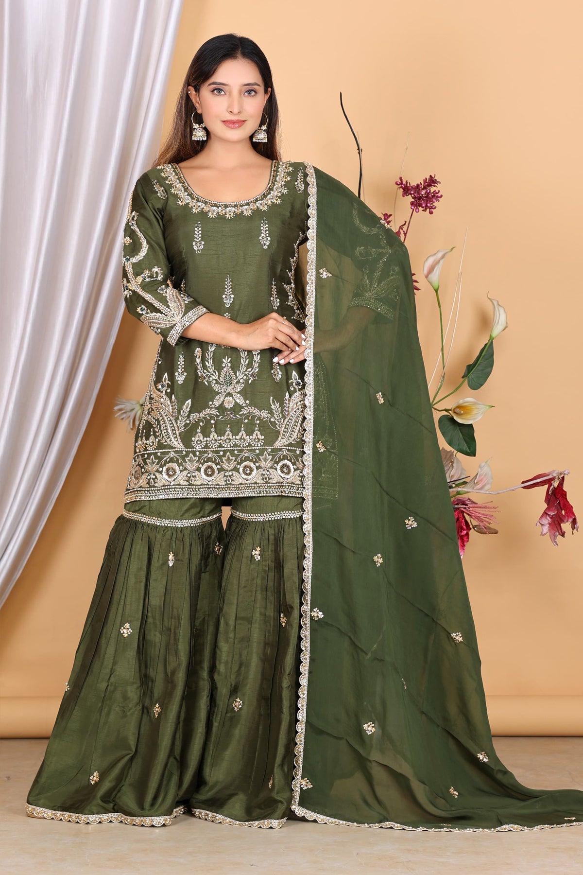 Green Suit Set