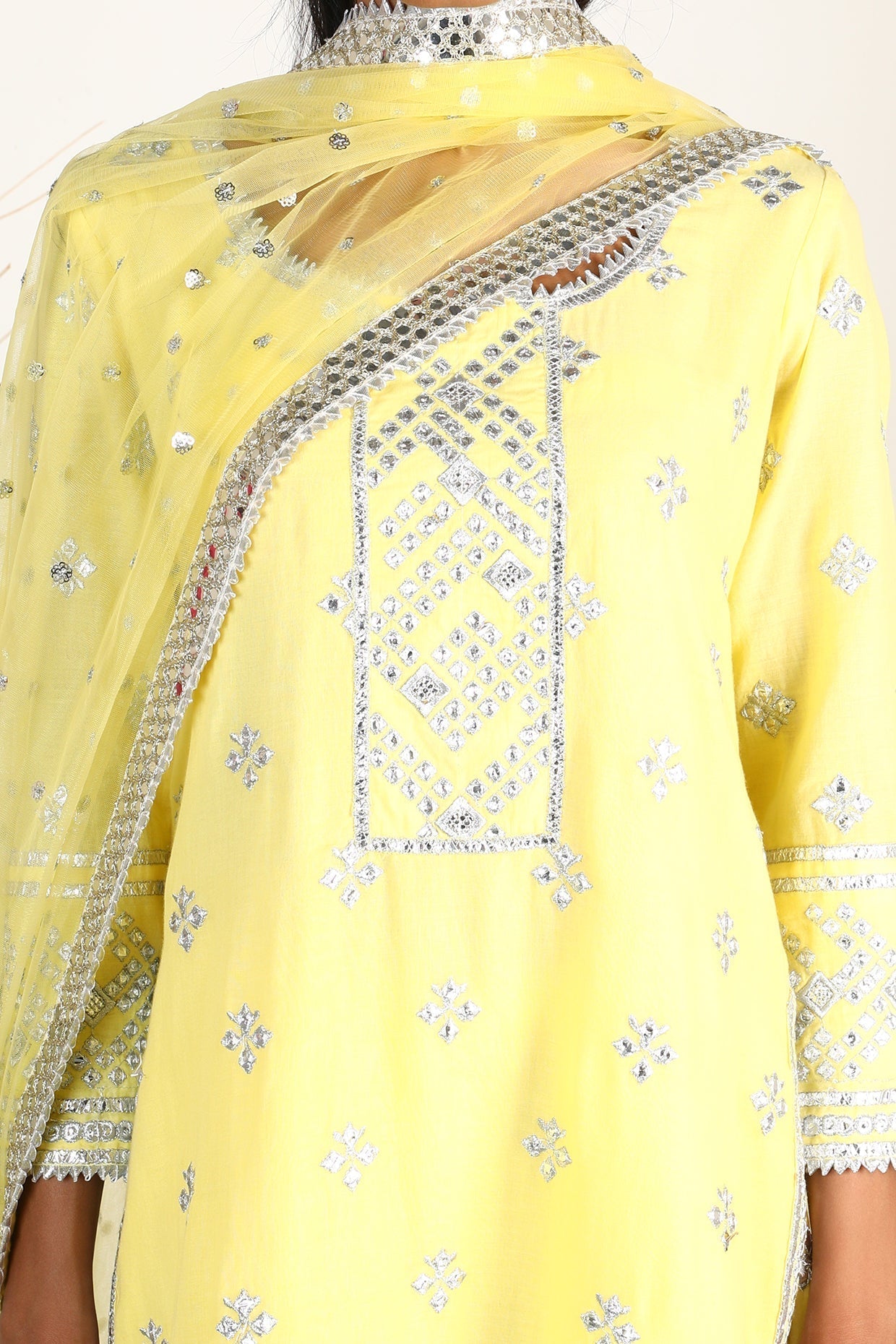 Chand Short kurta  Sharara Set