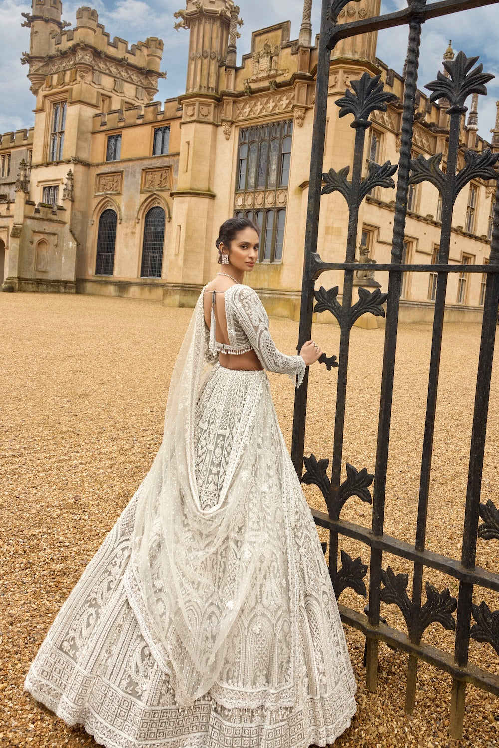 Nude Dori Lehenga Set - Ready to Ship