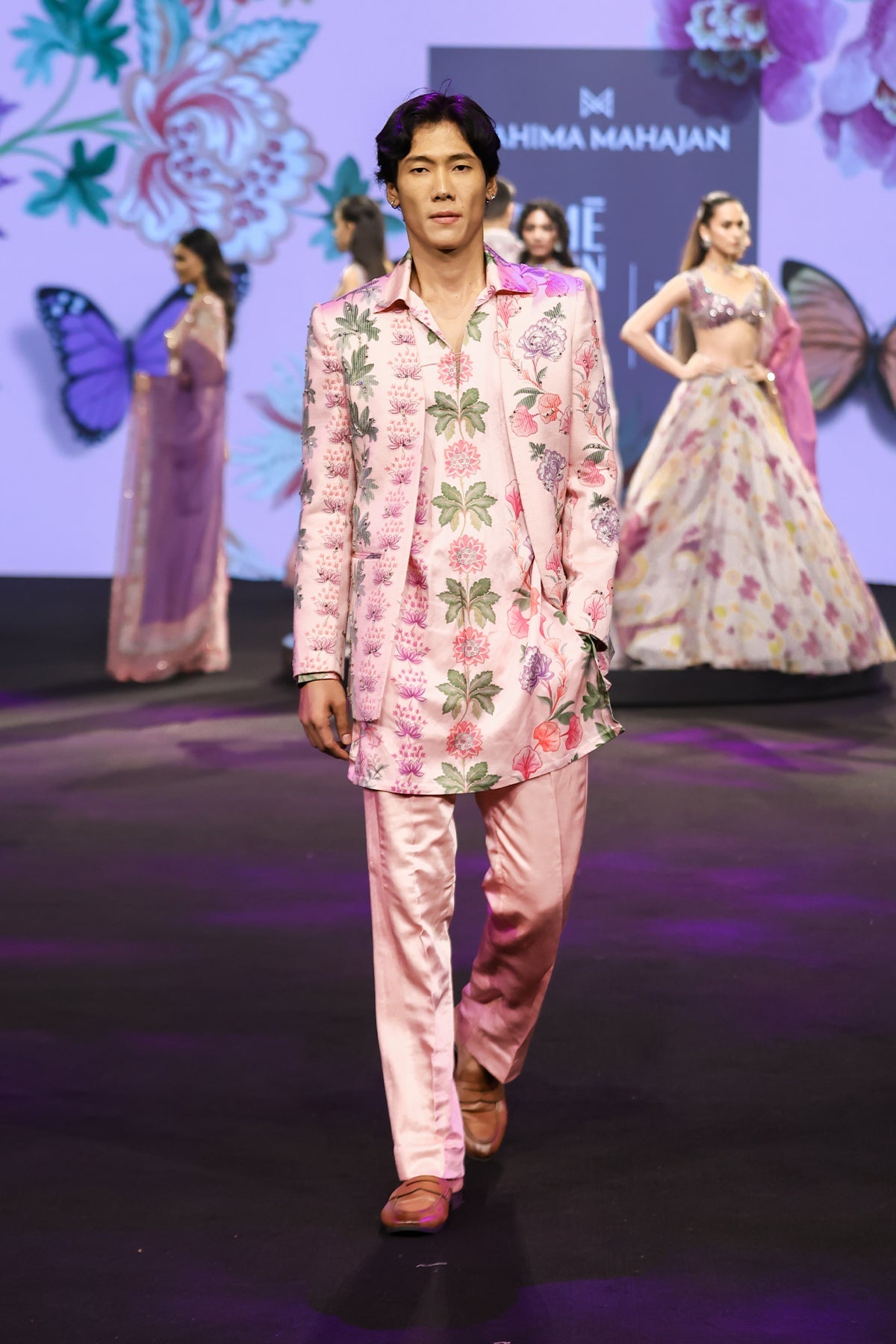 Aariz Quilted Hand Embroidered Blazer