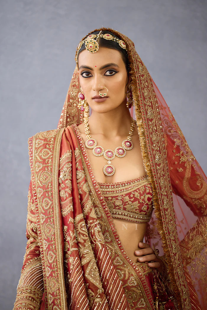 Gerua Subhi Lehenga Set