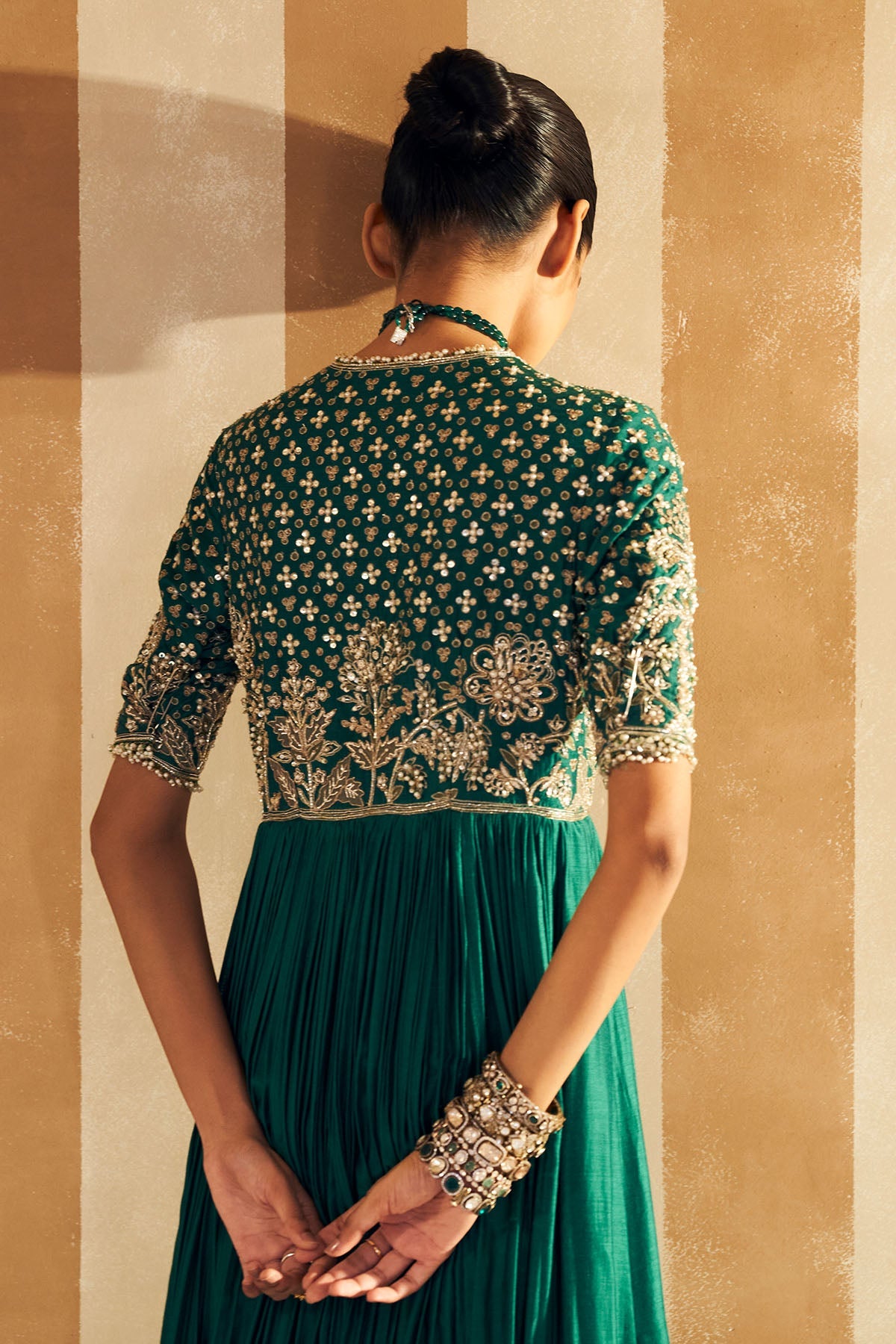 Zarqaa Anarkali set