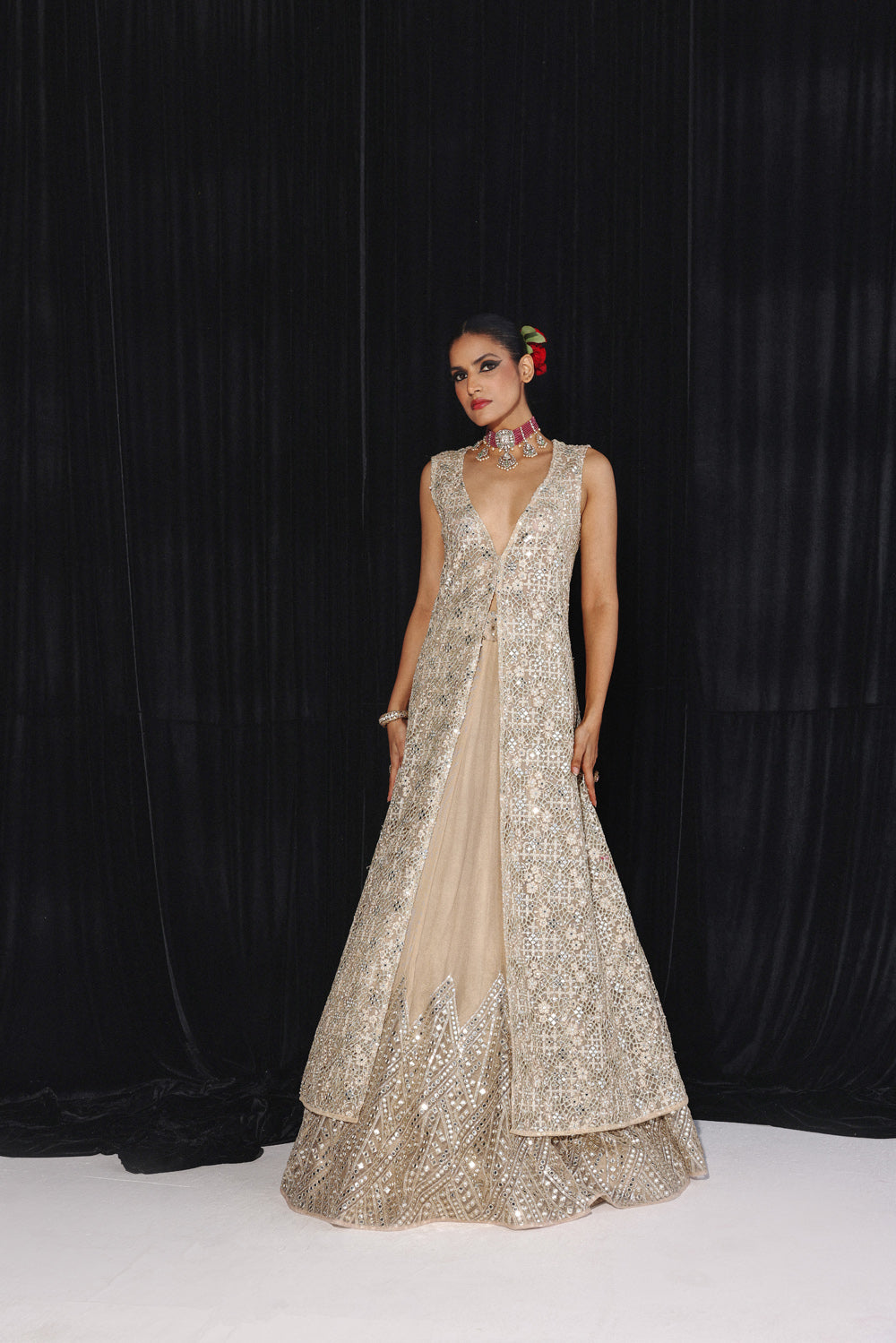 JACKET AND LEHENGA SET