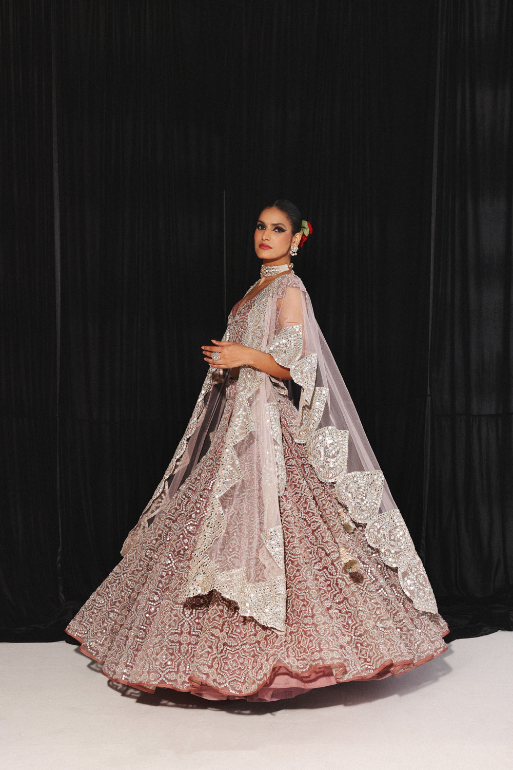 Conical Lehenga Set