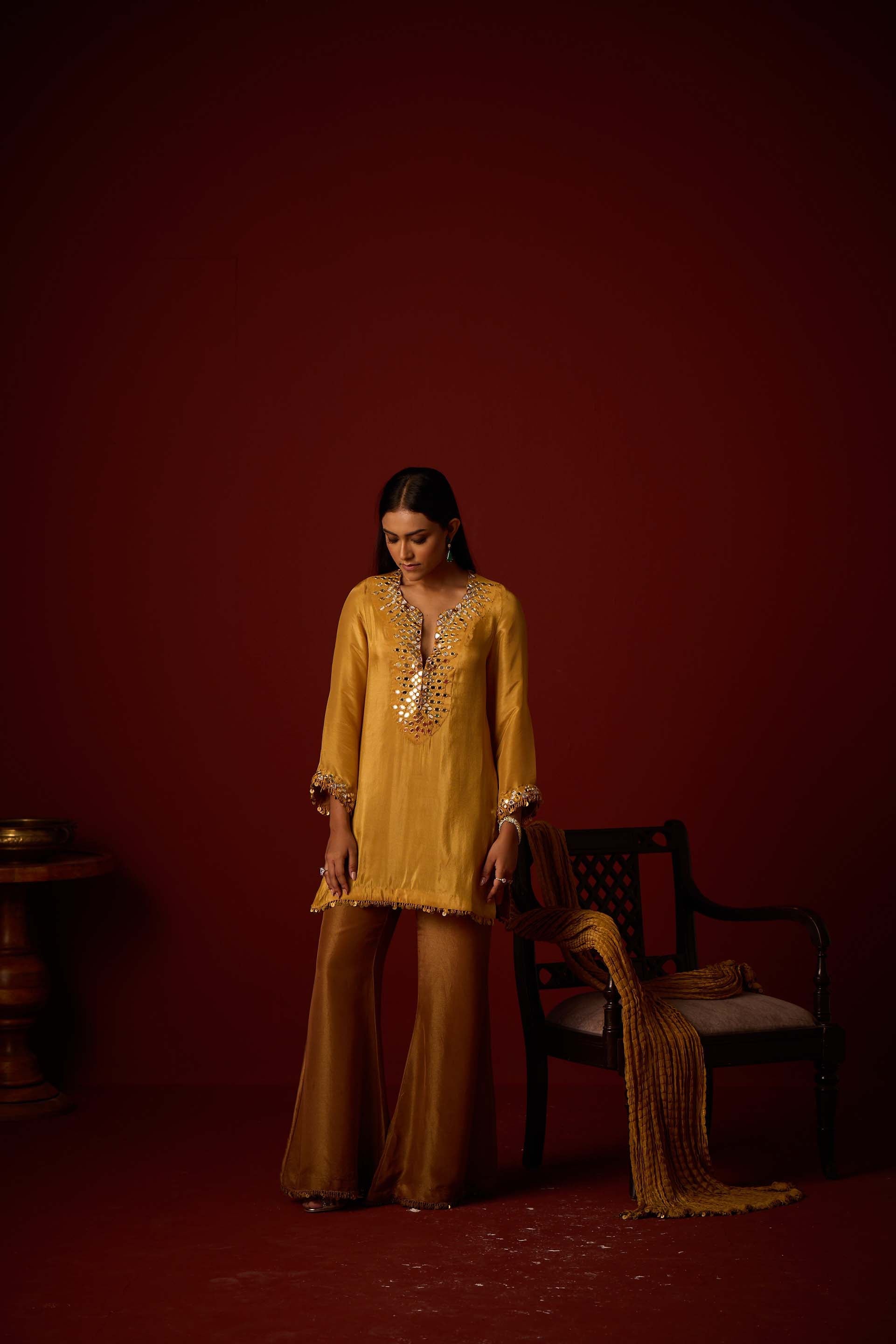 Chrushed Dupatta