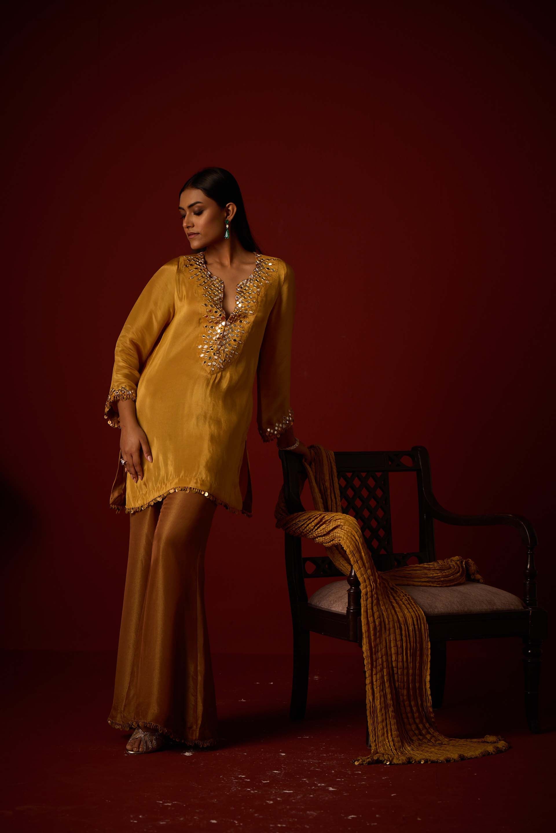 Chrushed Dupatta