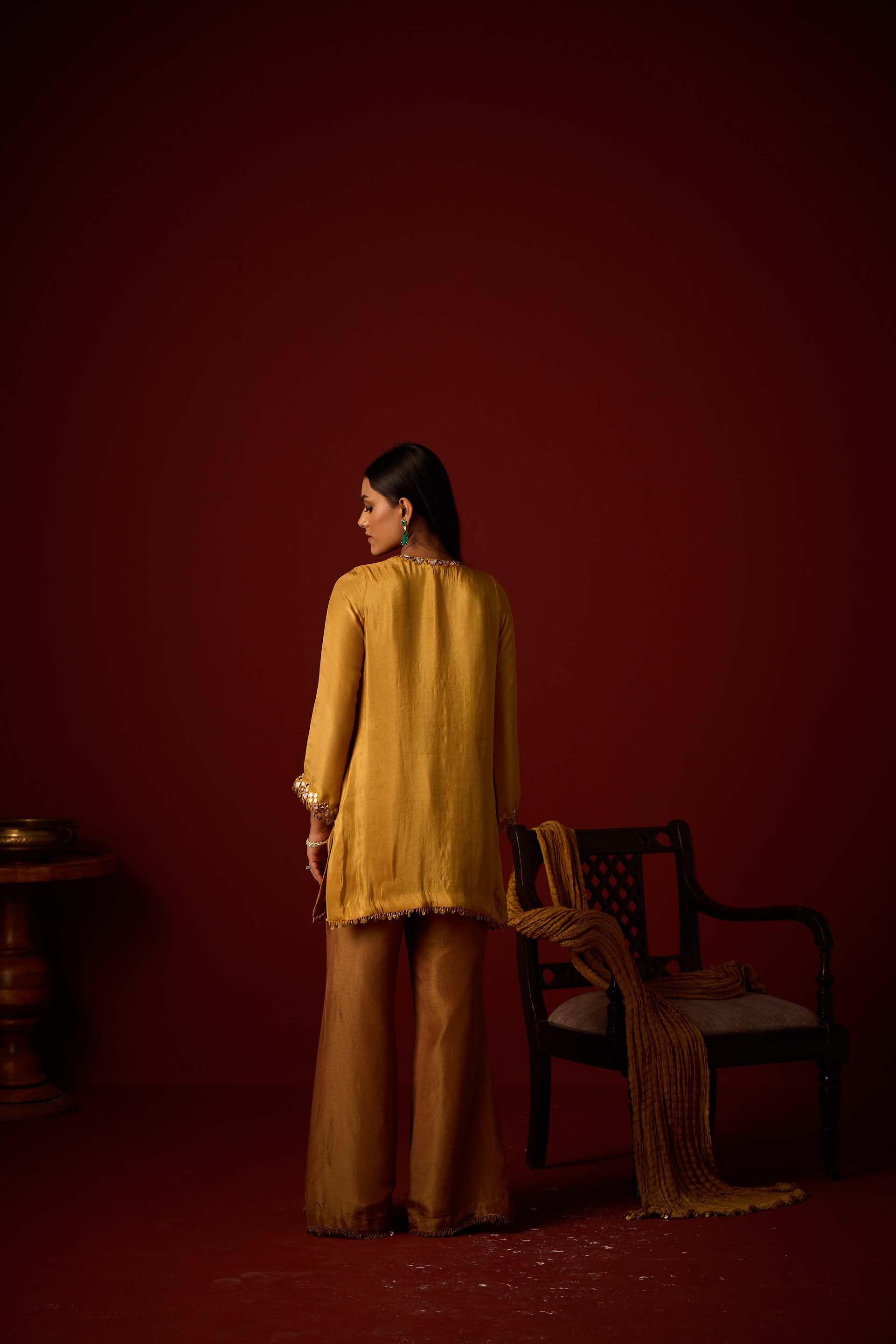 Tissue Mirrorwork Tunic
