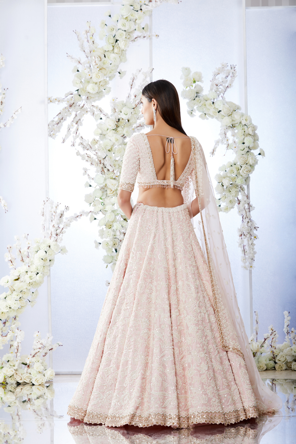 Blush Pearl Lehenga Set