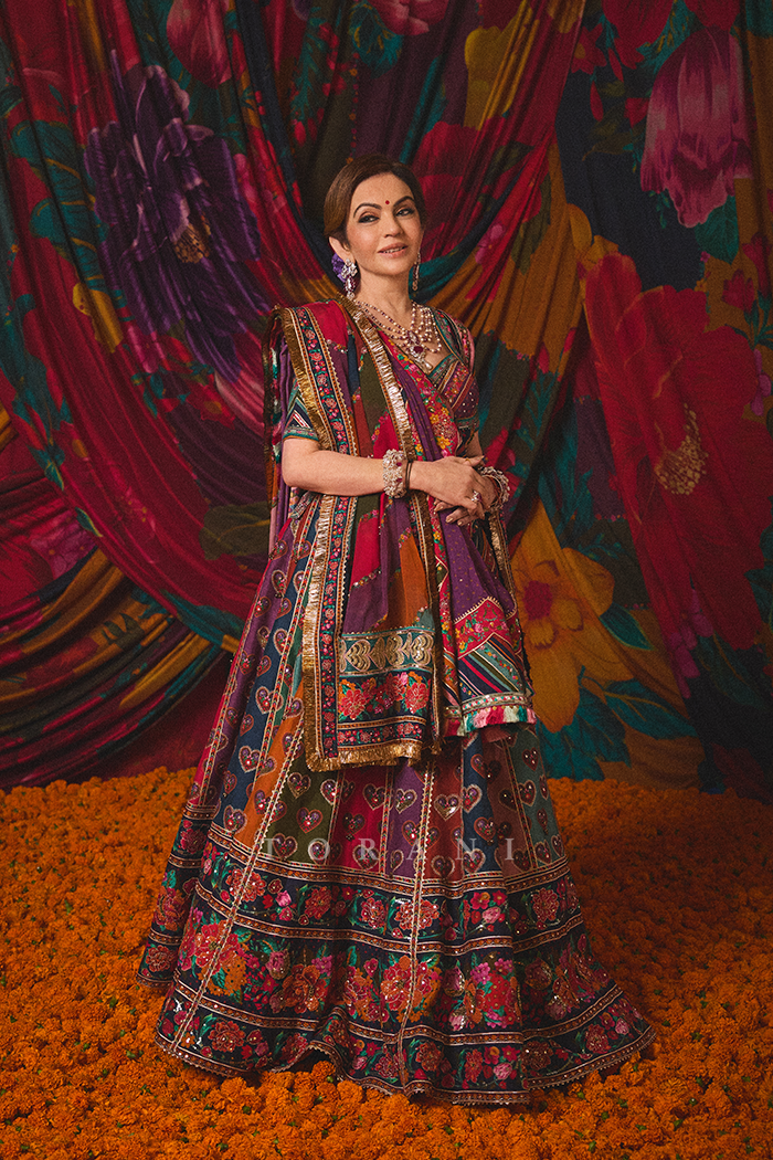 Nita Ambani In Our Custom Dil Rangrez Lehenga Set