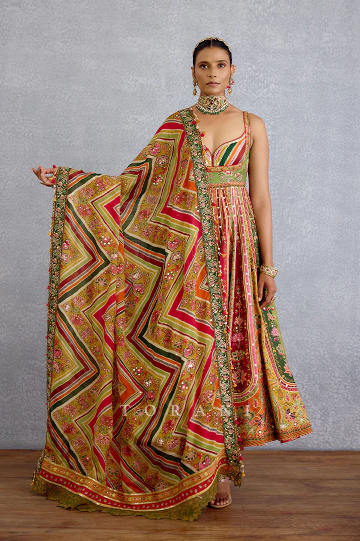 Chitrangi Sarika Anarkali Set