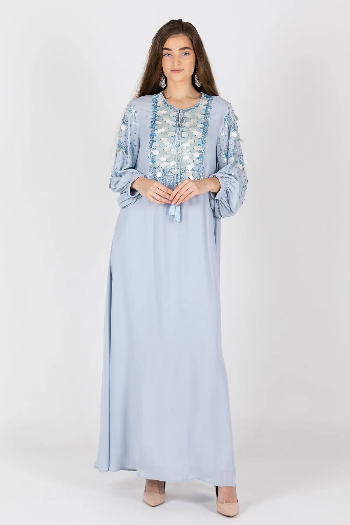 AMOUR-A  BLUE DRESSES