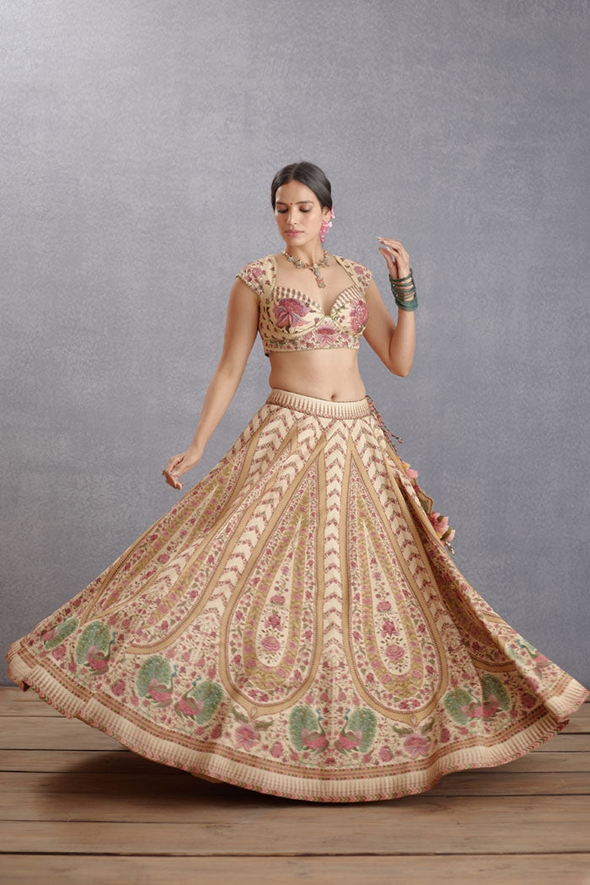 Kasturi Oorjita Lehenga Set - RTS