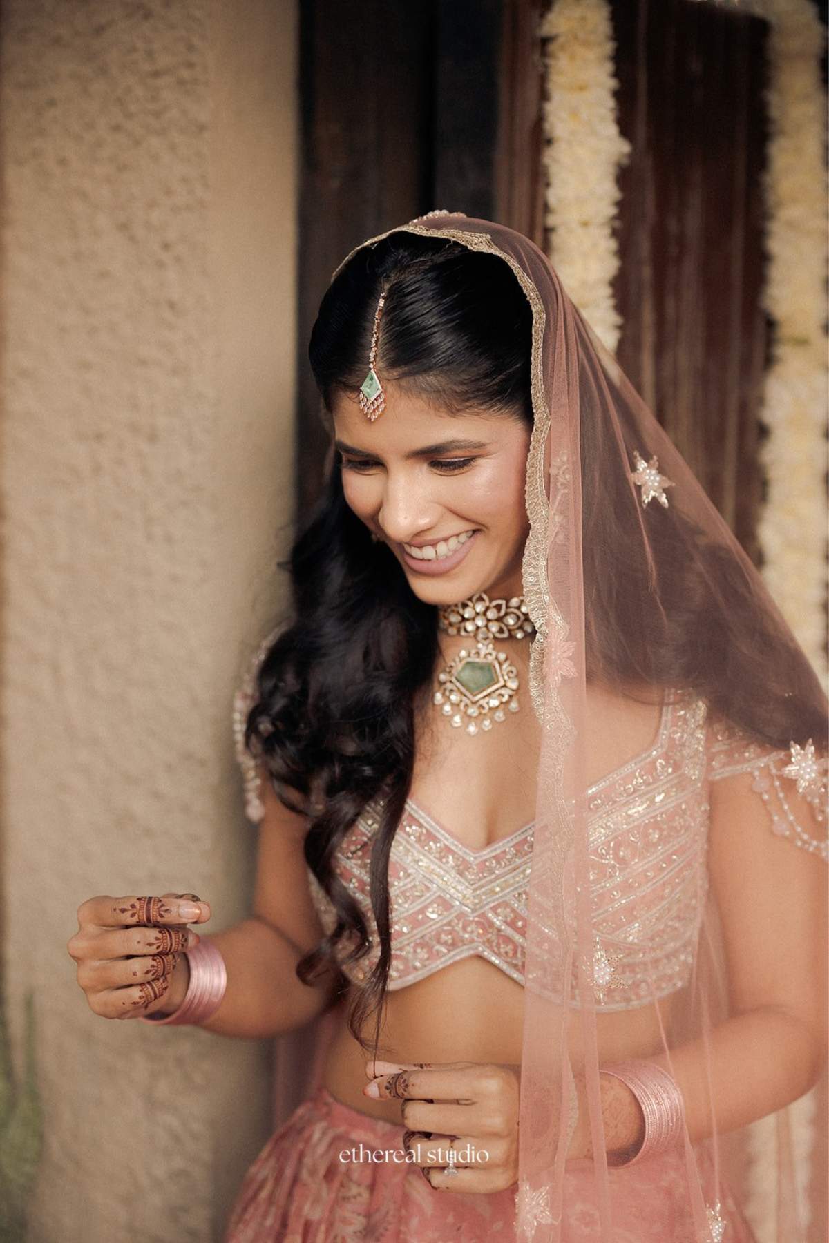 KOMAL GHUGARE In Flare Lehenga Set
