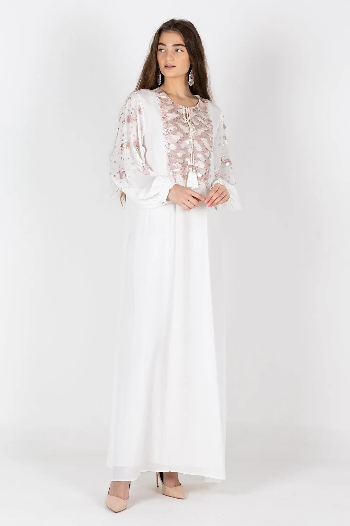 AMOUR-A  IVORY DRESSES