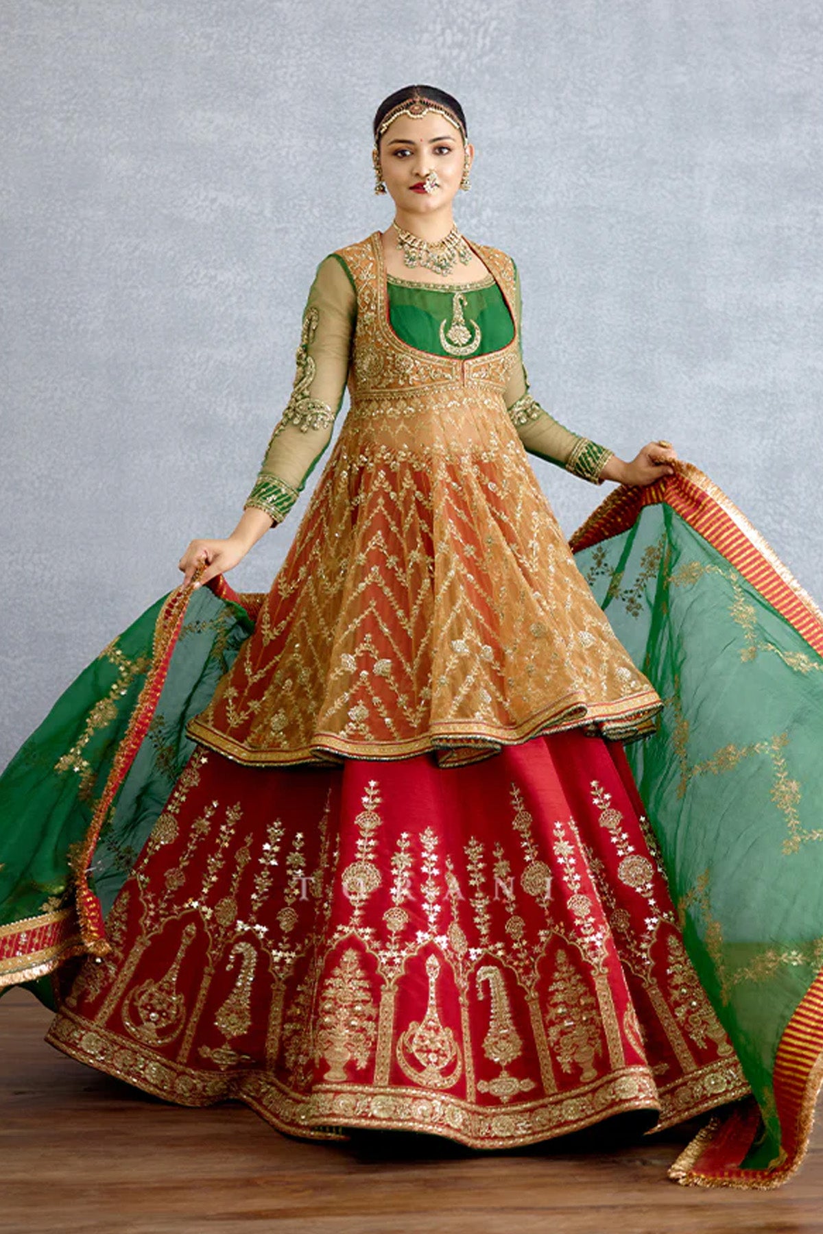 Rangnoor Hameeda Lehenga Set