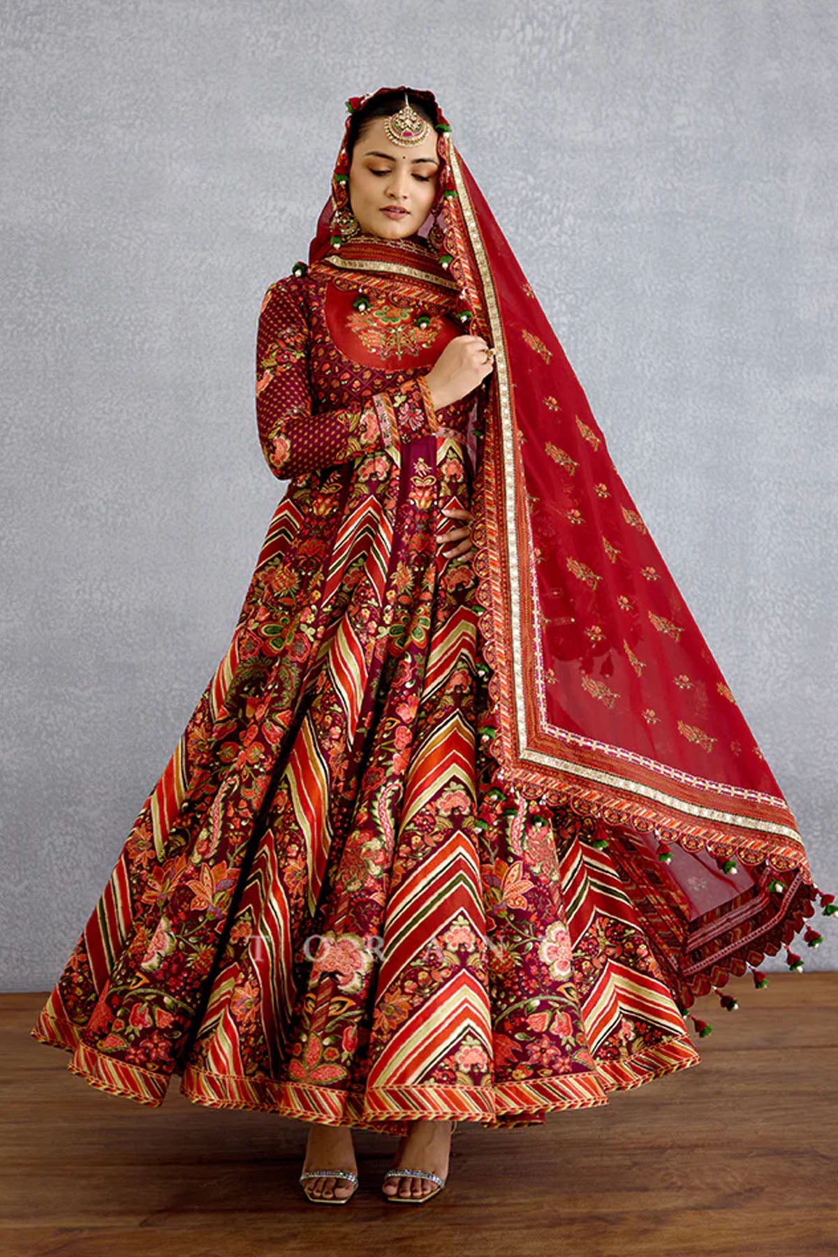 Laalima Naynaa Anarkali Set