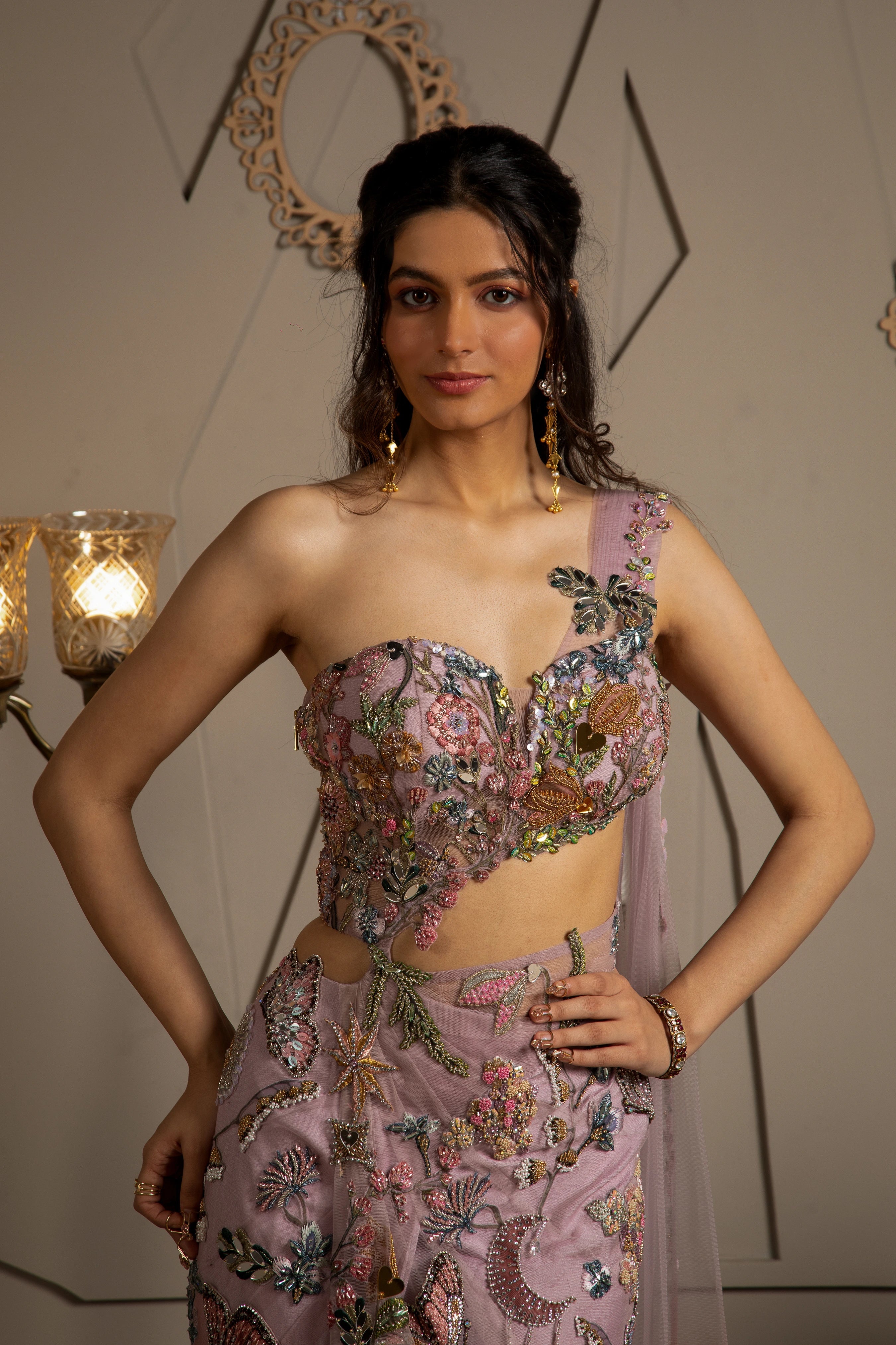 Elysia Pre Draped Dress